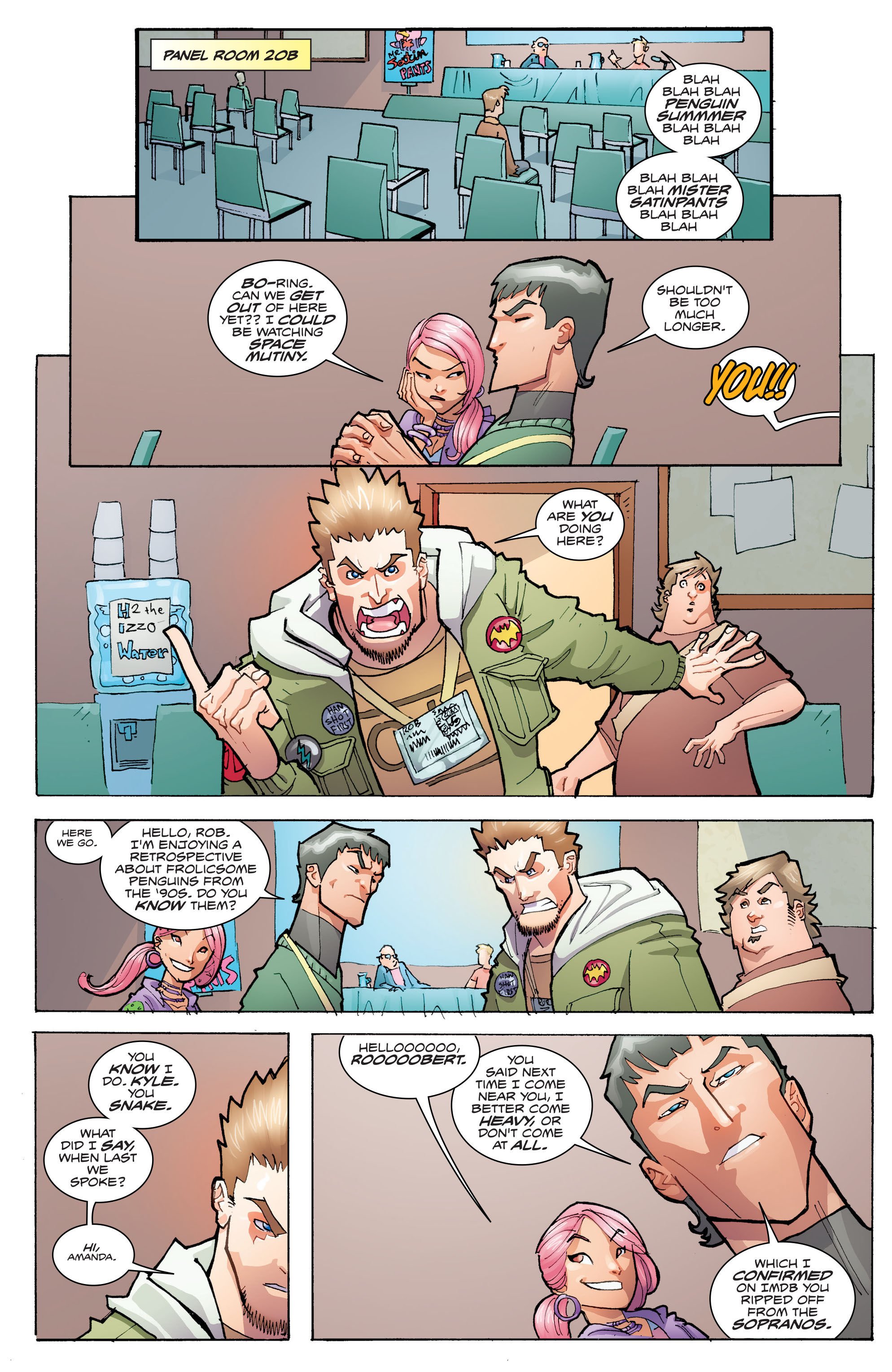 Read online Fanboys vs. Zombies comic -  Issue #1 - 20