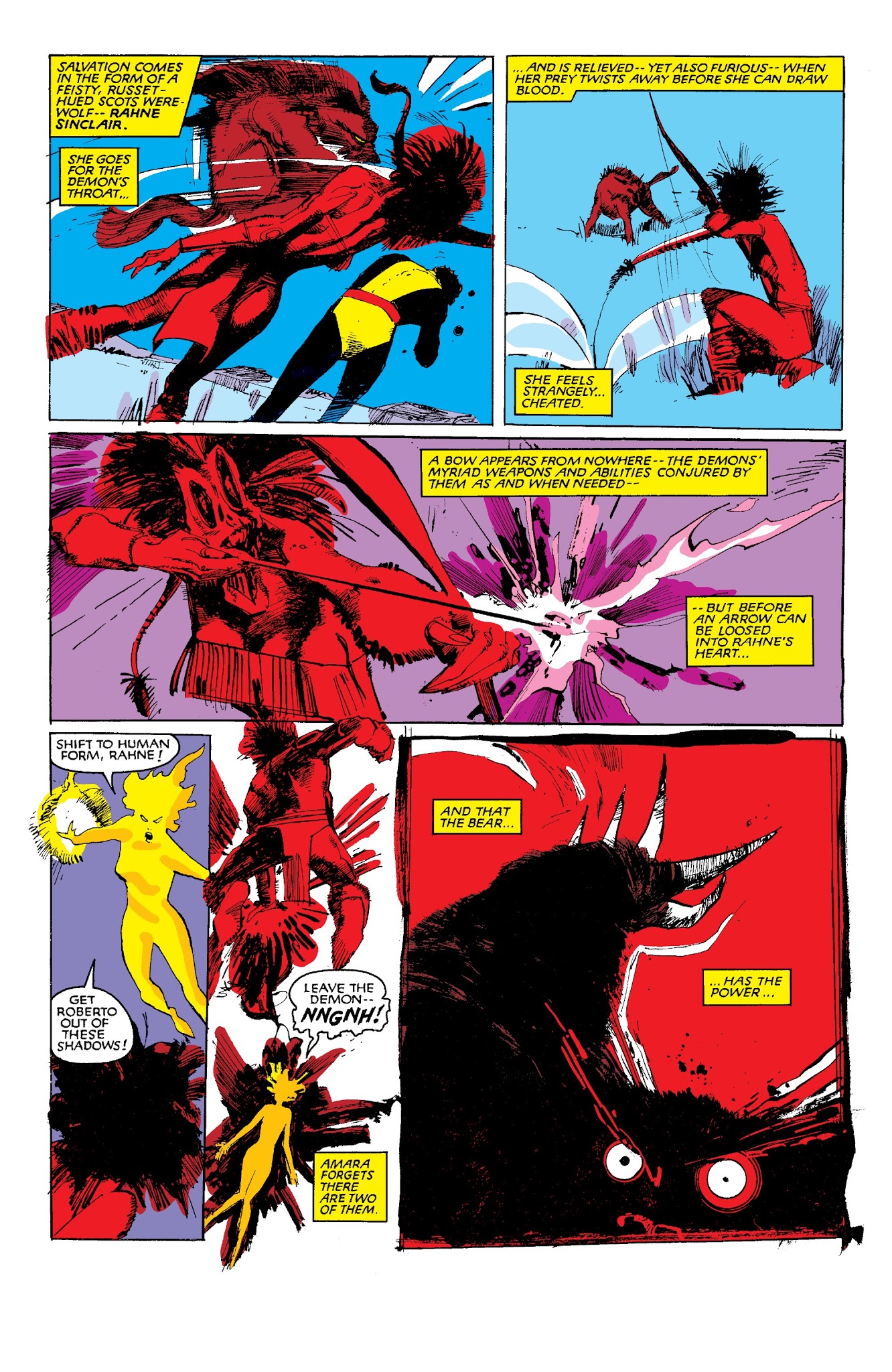Read online The New Mutants: Demon Bear comic -  Issue # TPB - 67