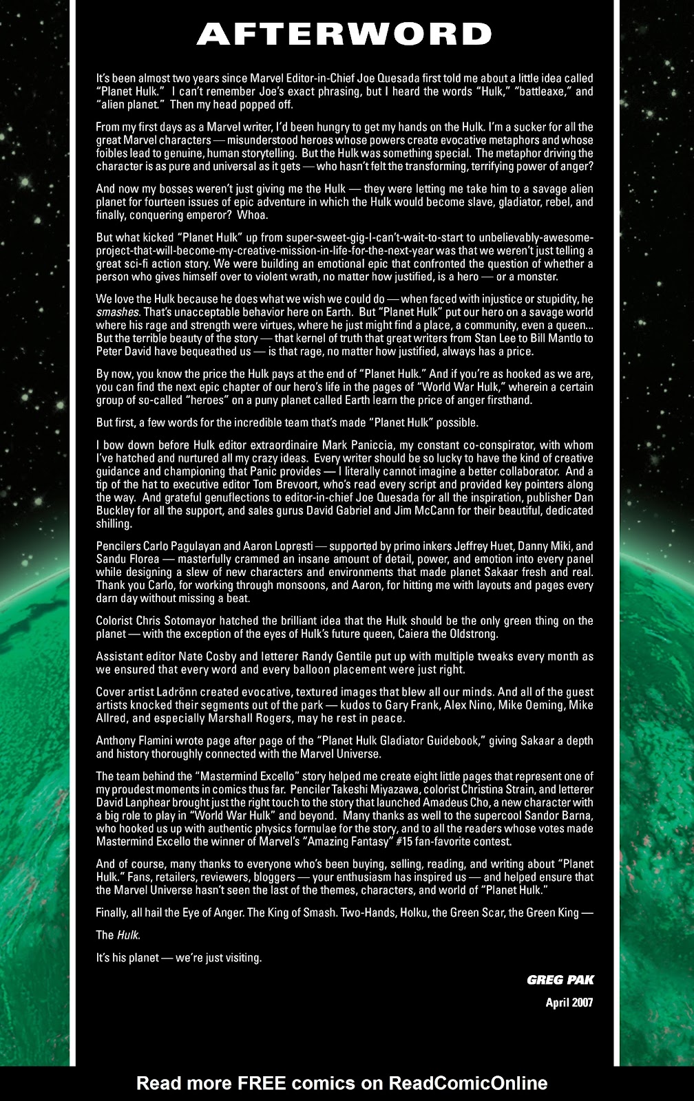 Hulk: Planet Hulk Omnibus issue TPB (Part 6) - Page 61