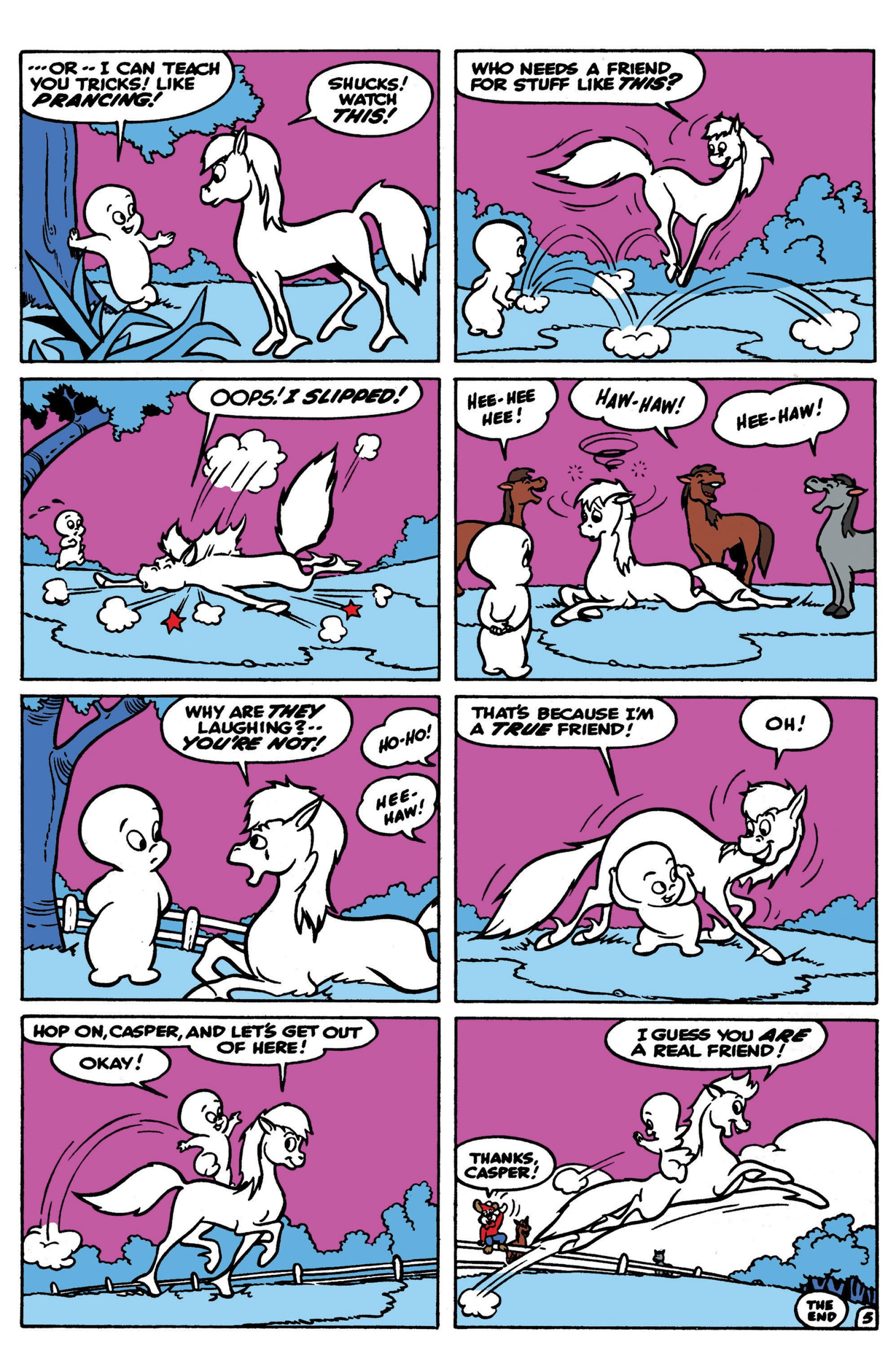 Read online Casper's Capers comic -  Issue #5 - 7