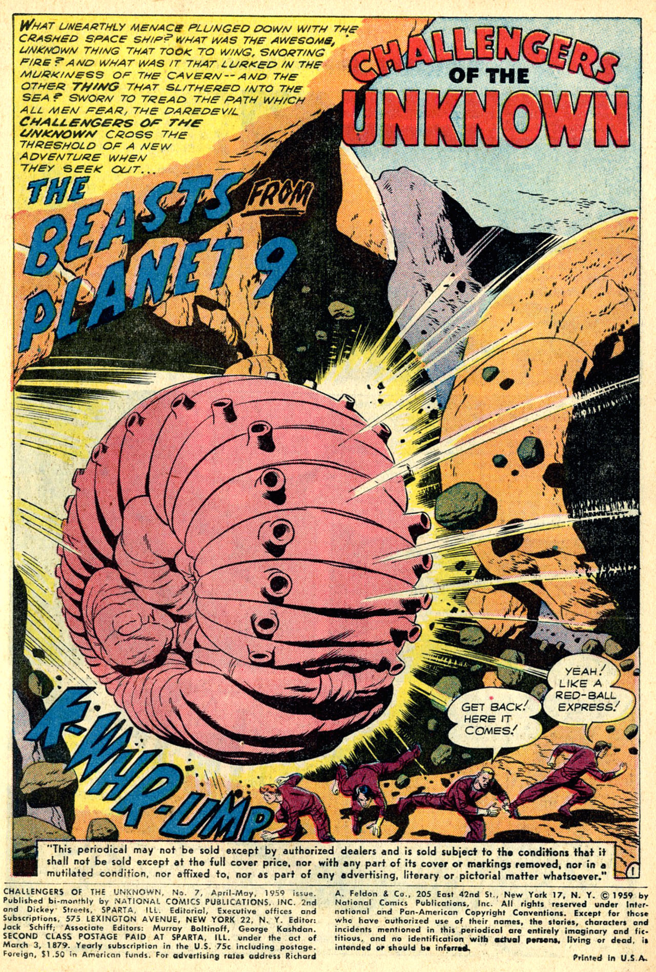 Read online Challengers of the Unknown (1958) comic -  Issue #7 - 3