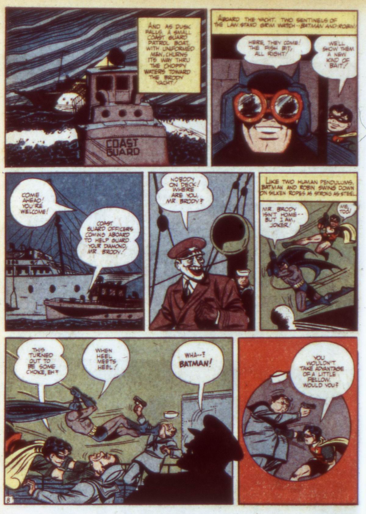 Read online Detective Comics (1937) comic -  Issue #60 - 10