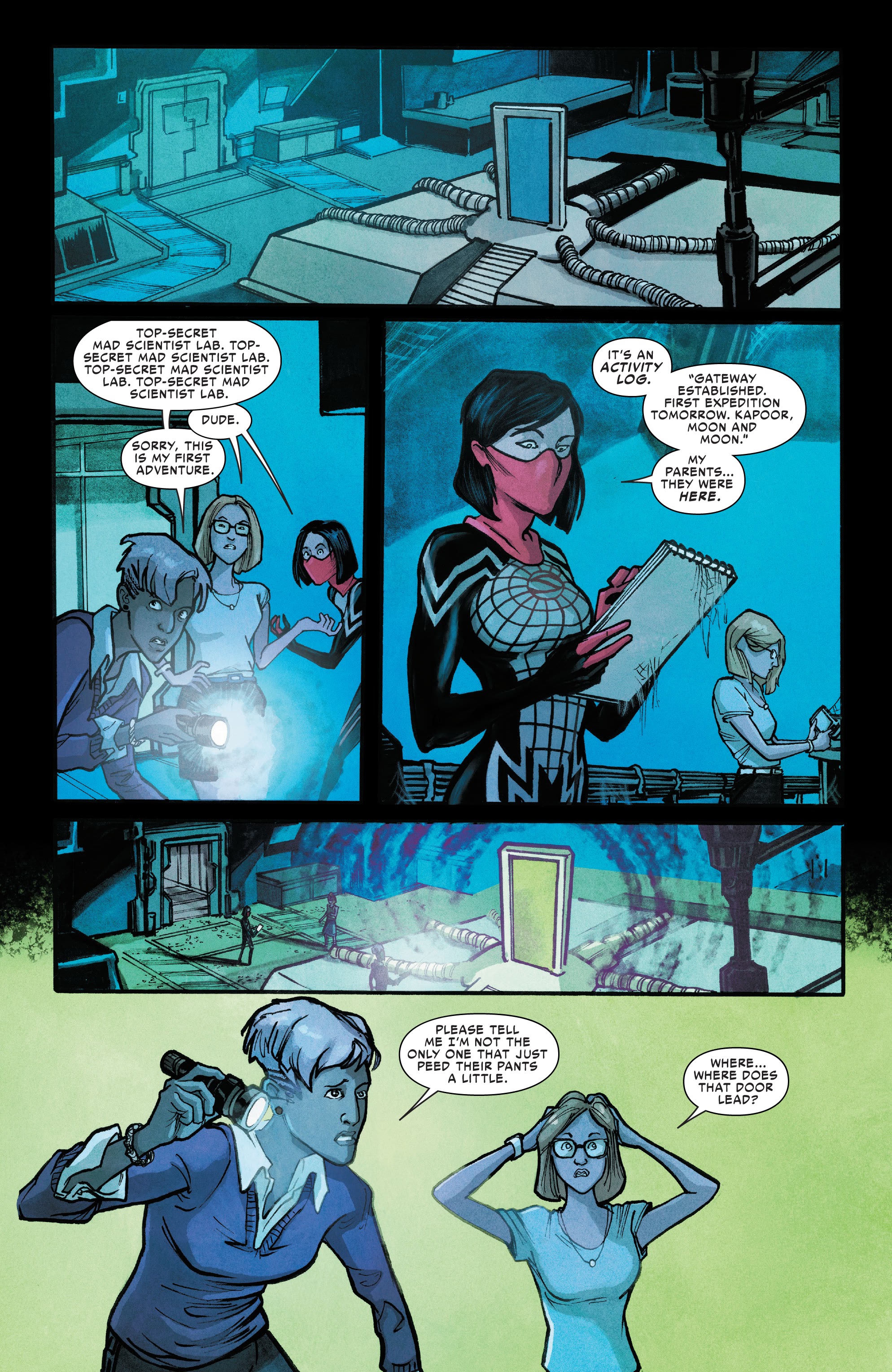 Read online Silk: Out of the Spider-Verse comic -  Issue # TPB 3 (Part 1) - 64