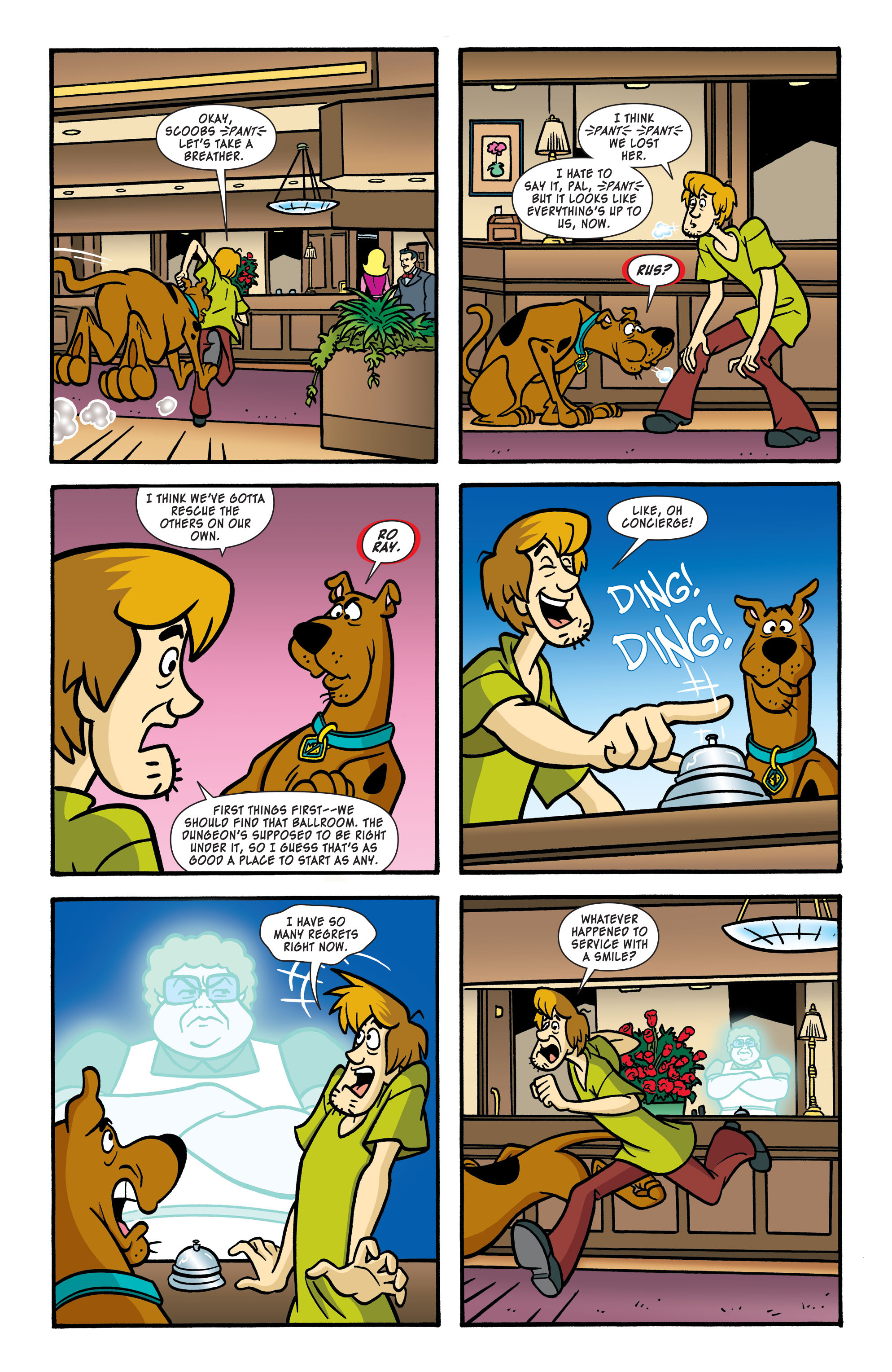 Read online Scooby-Doo: Where Are You? comic -  Issue #56 - 9