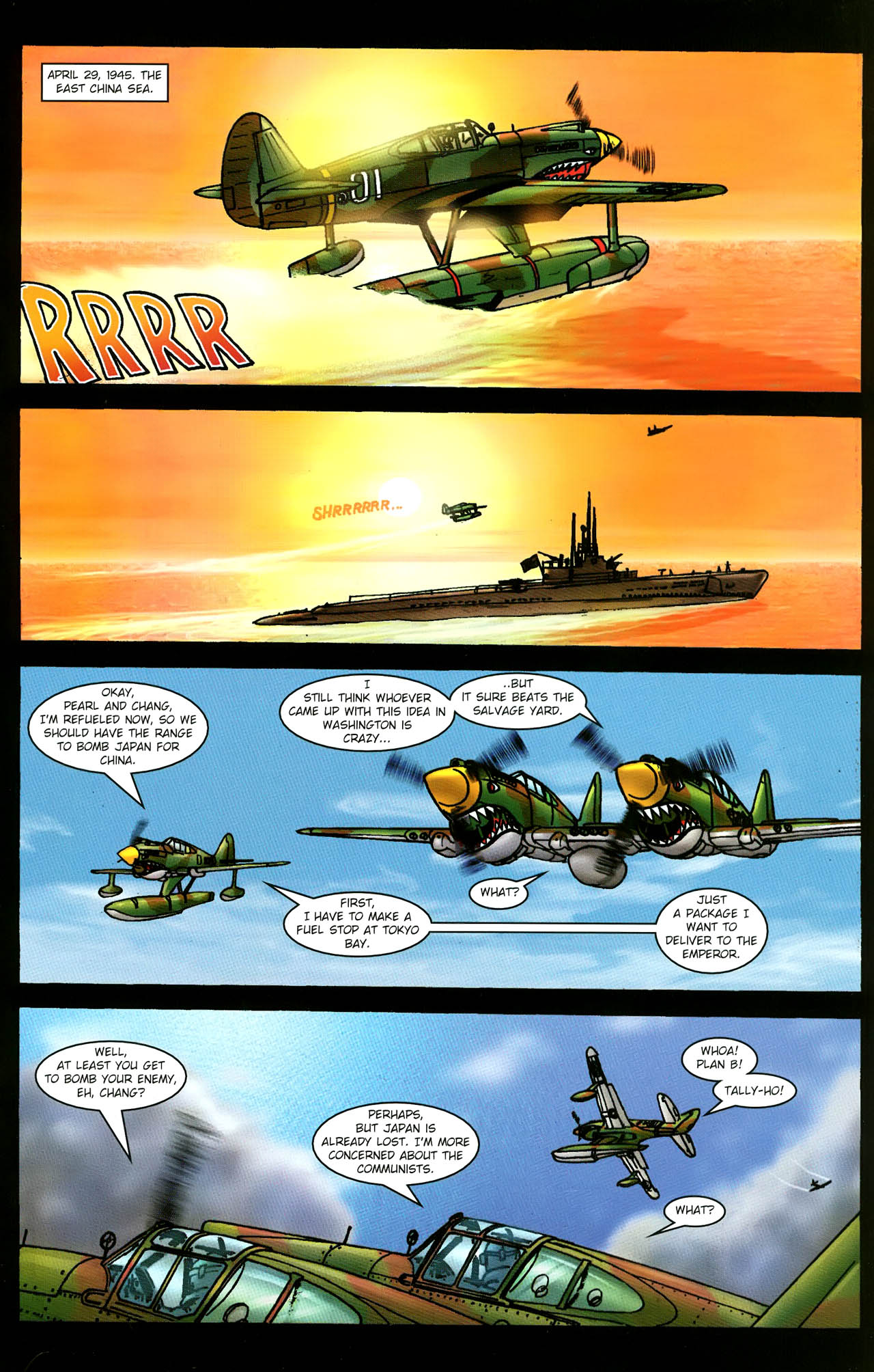 Read online World War II: 1946 comic -  Issue #4 - 17