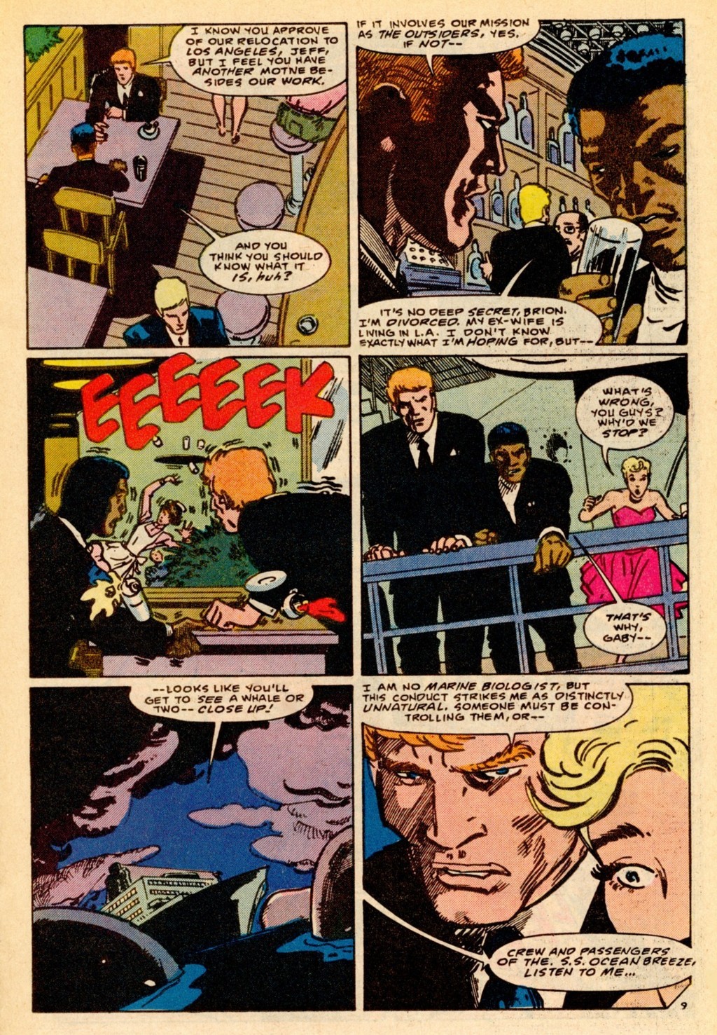 Read online Adventures of the Outsiders comic -  Issue #37 - 10