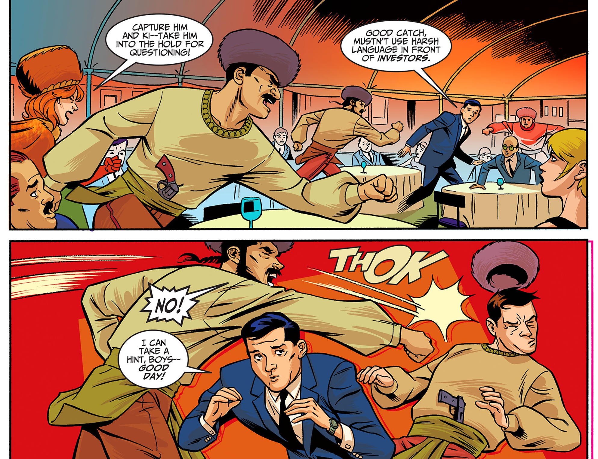 Read online Batman '66 Meets the Man from U.N.C.L.E. comic -  Issue #1 - 22