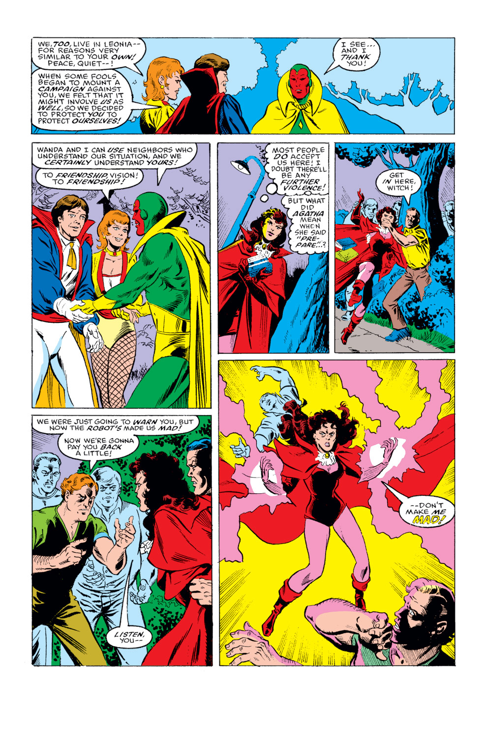 Read online The Vision and the Scarlet Witch (1985) comic -  Issue #4 - 21