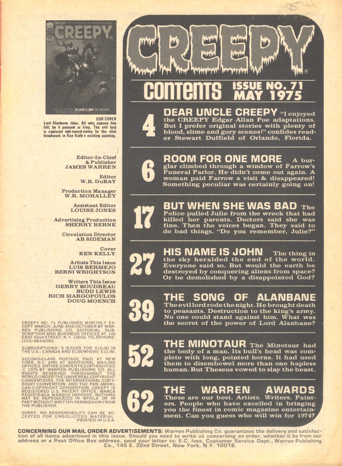 Creepy (1964) Issue #71 #71 - English 3