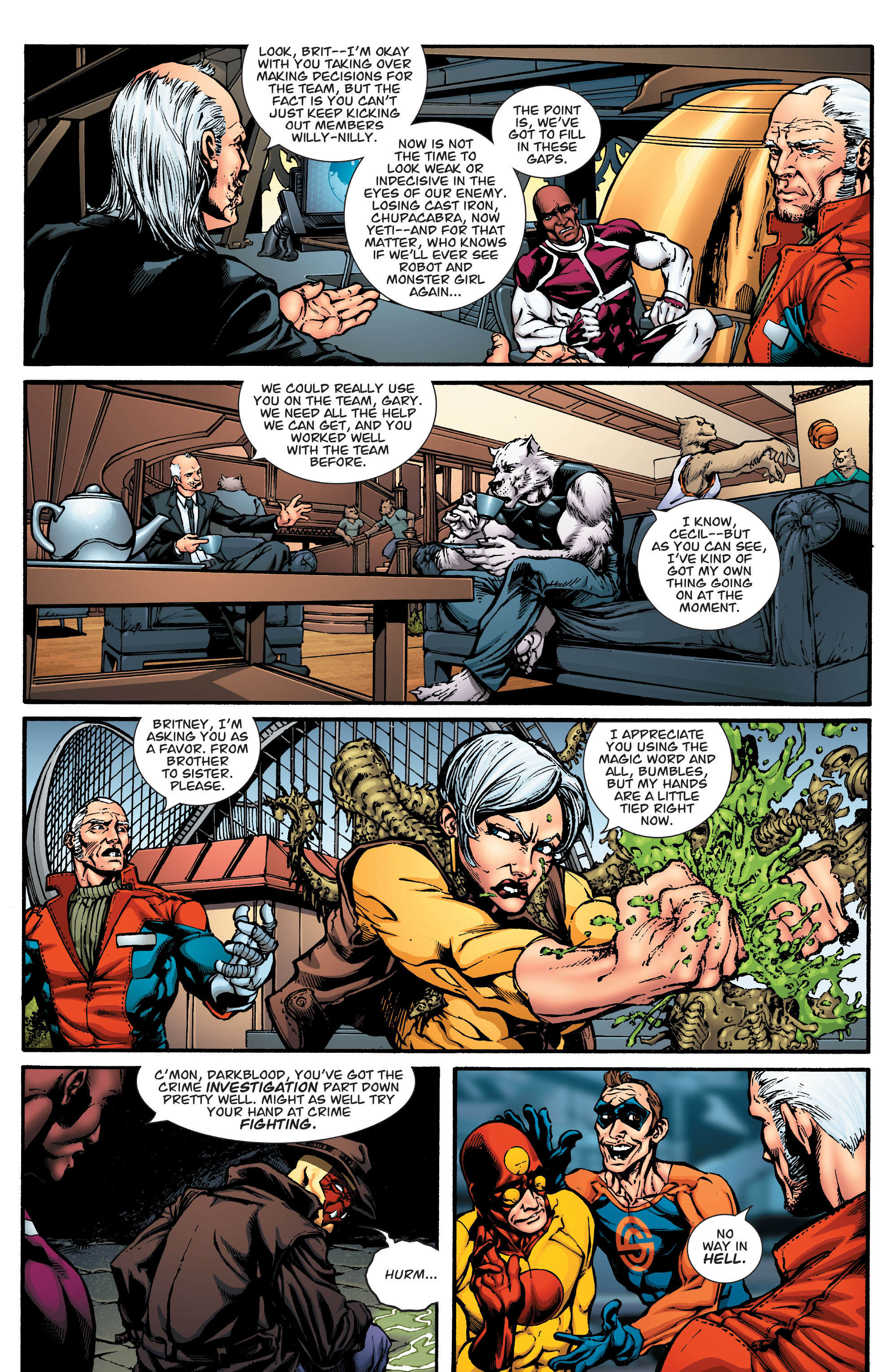 Read online Guarding the Globe (2010) comic -  Issue #5 - 15