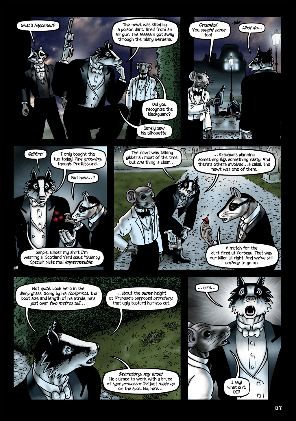 Read online Grandville comic -  Issue # Vol. 3 Bete Noire - 60
