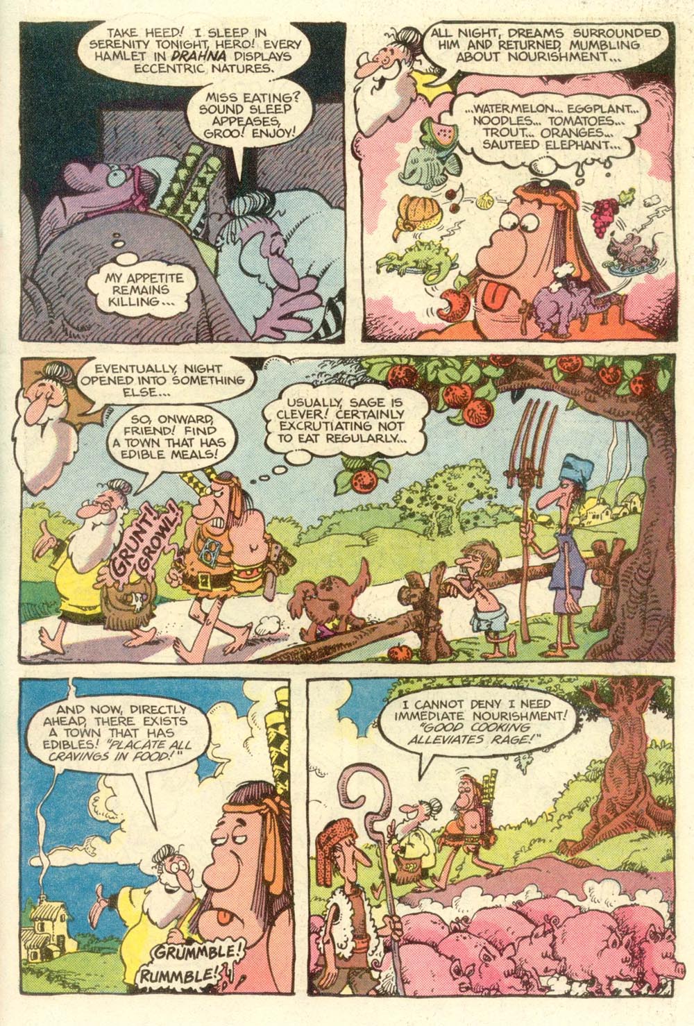 Read online Sergio Aragonés Groo the Wanderer comic -  Issue #9 - 9