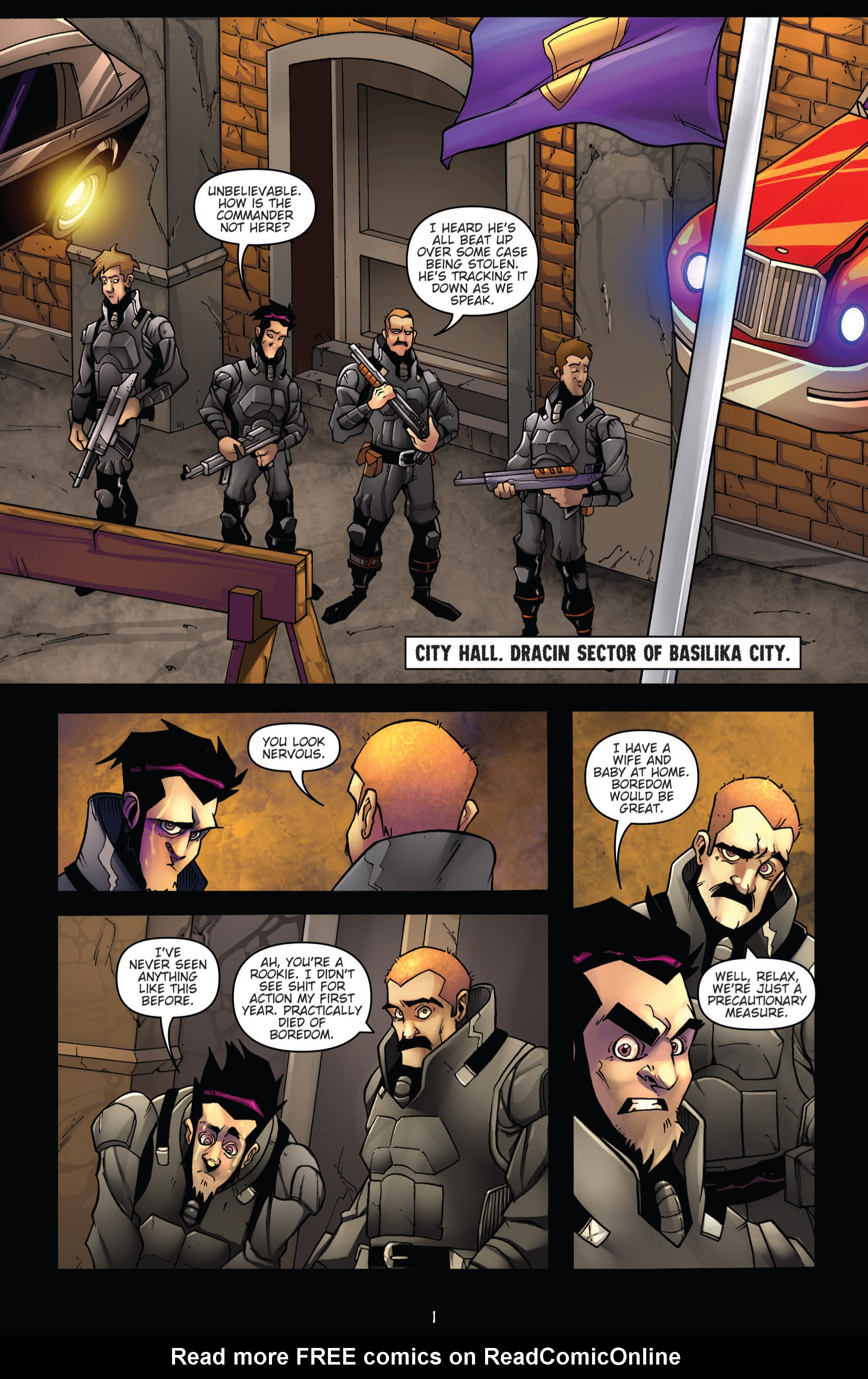 Read online Vitriol the Hunter comic -  Issue #3 - 3