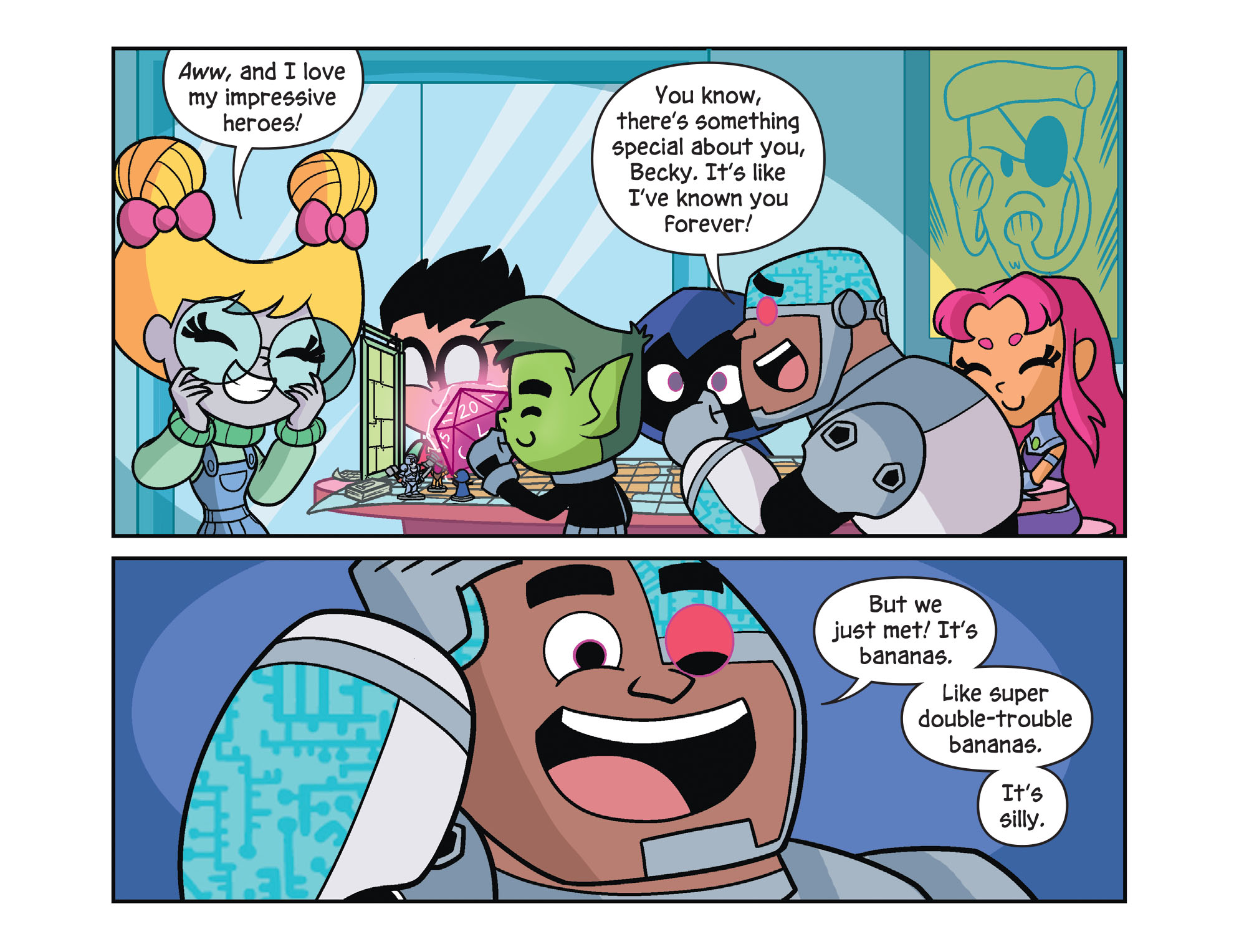 Read online Teen Titans Go! Roll With It! comic -  Issue #6 - 20