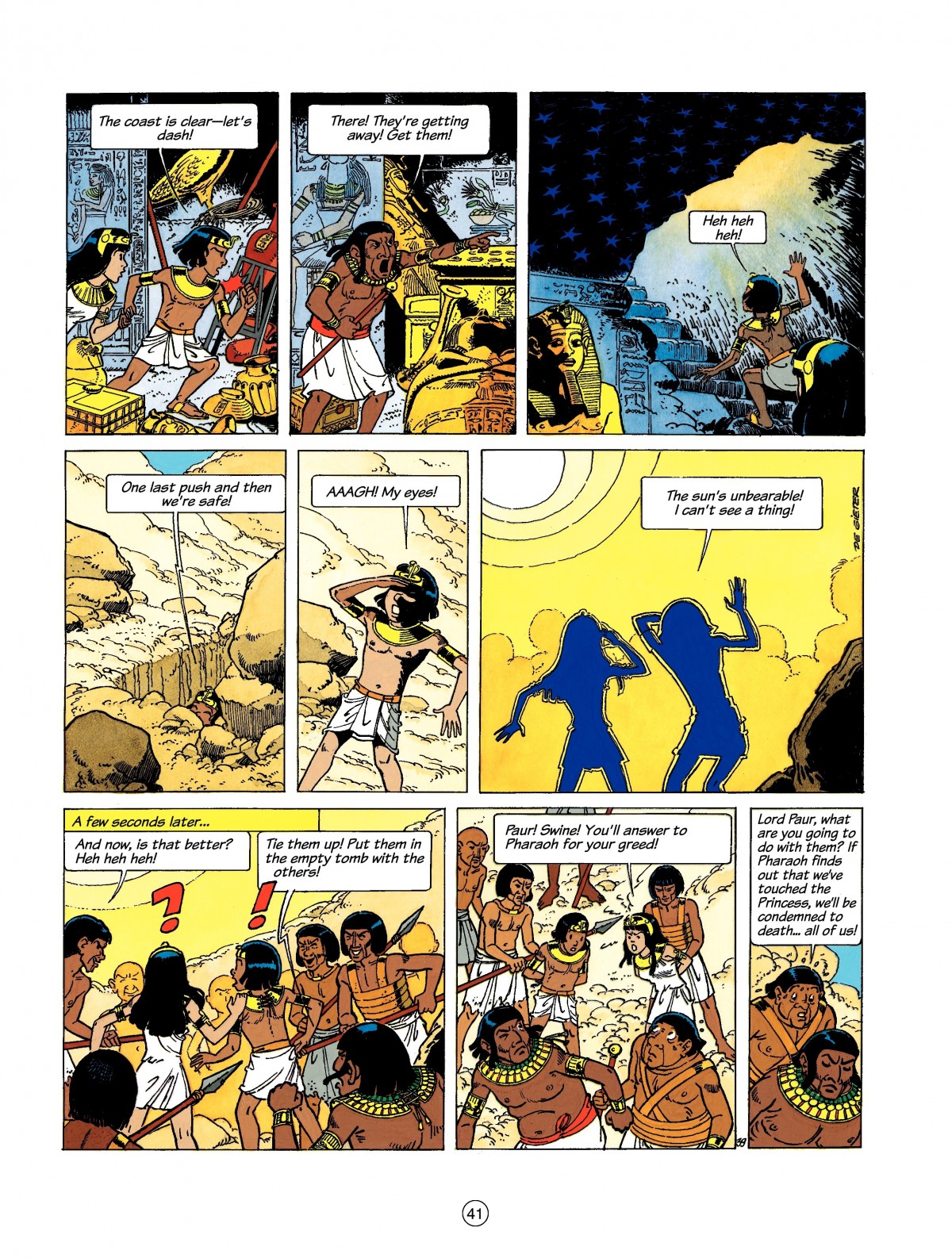 Read online Papyrus comic -  Issue #3 - 41
