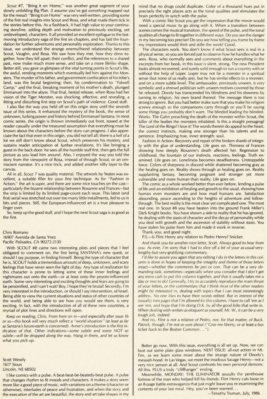 Read online Scout comic -  Issue #12 - 23