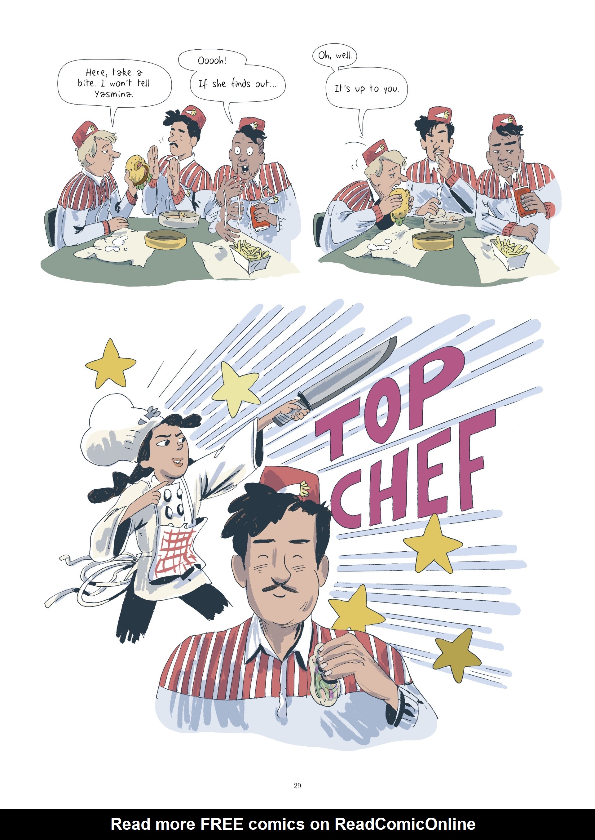 Read online Yasmina and the Potato Eaters comic -  Issue #1 - 31