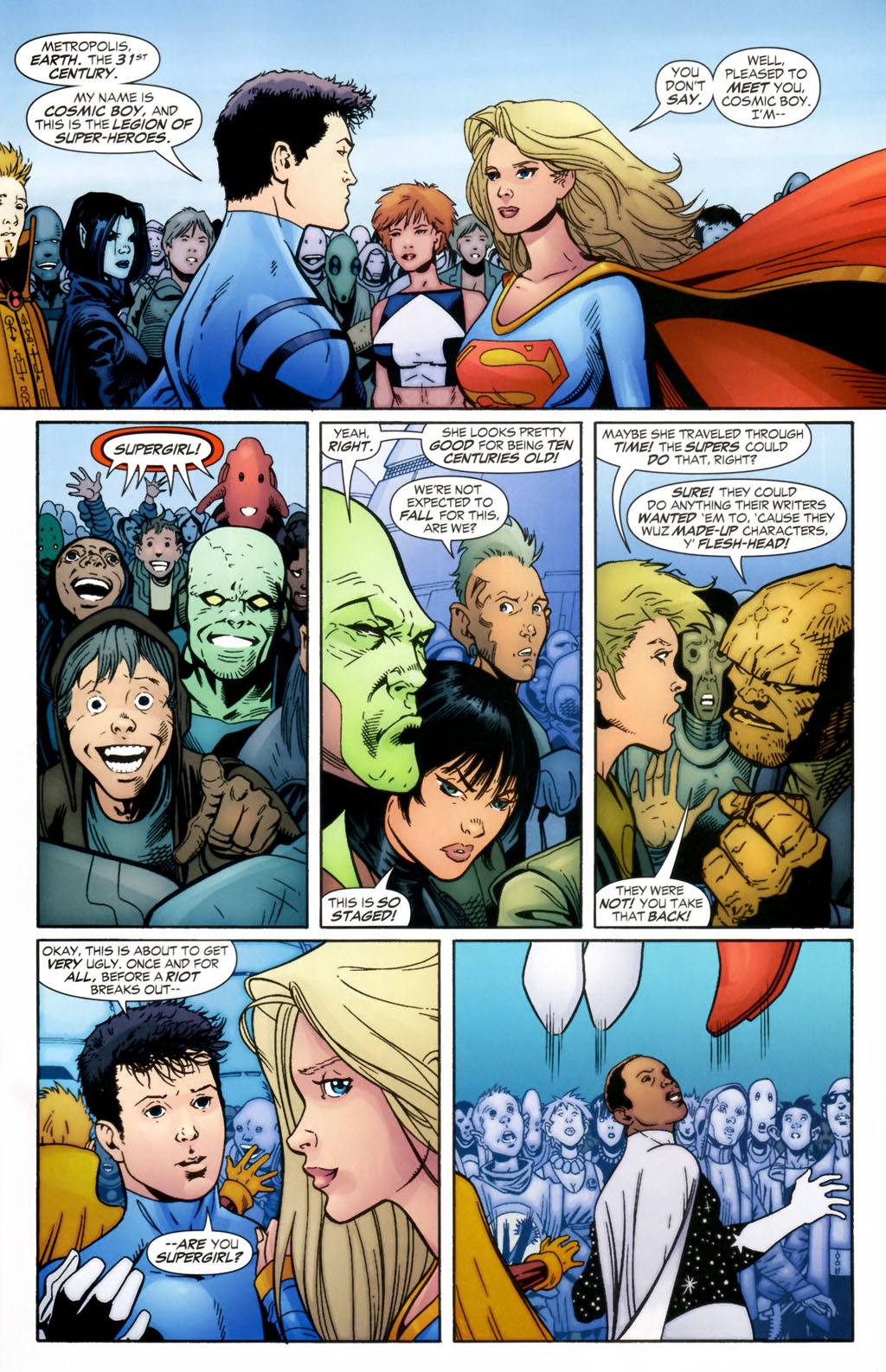 Read online Supergirl and the Legion of Super-Heroes comic -  Issue #16 - 22