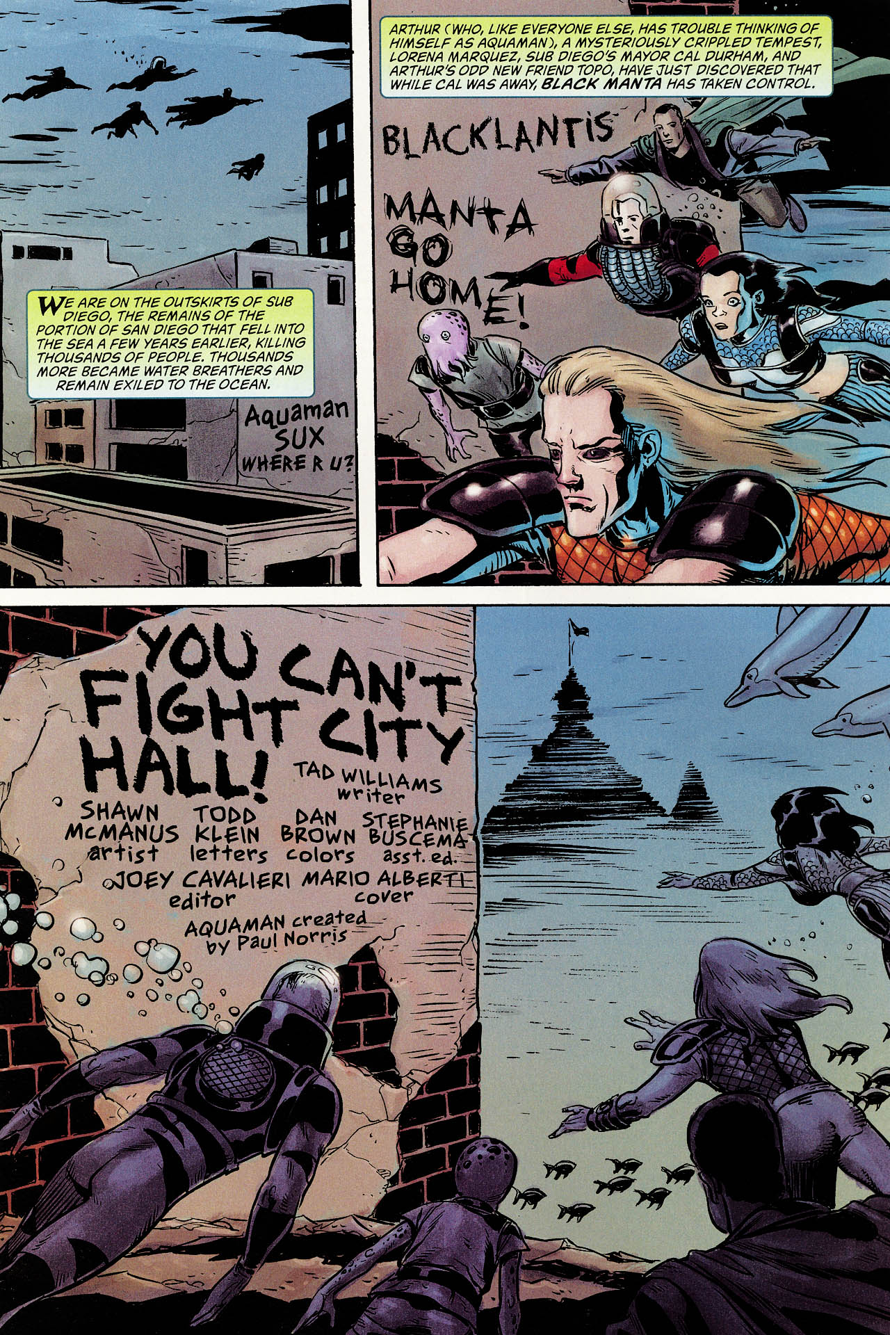 Read online Aquaman: Sword of Atlantis comic -  Issue #52 - 2