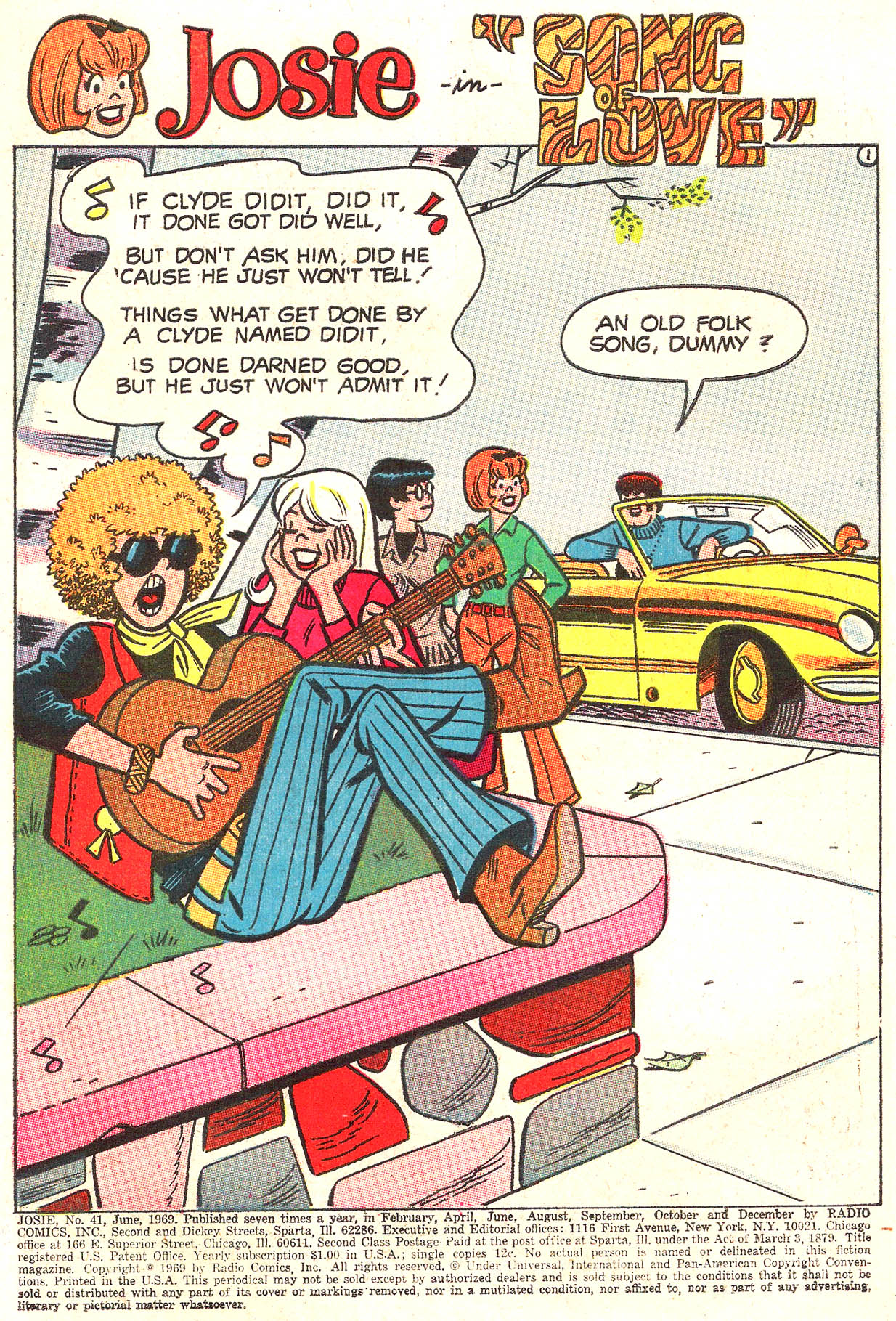 Read online Josie comic -  Issue #41 - 3