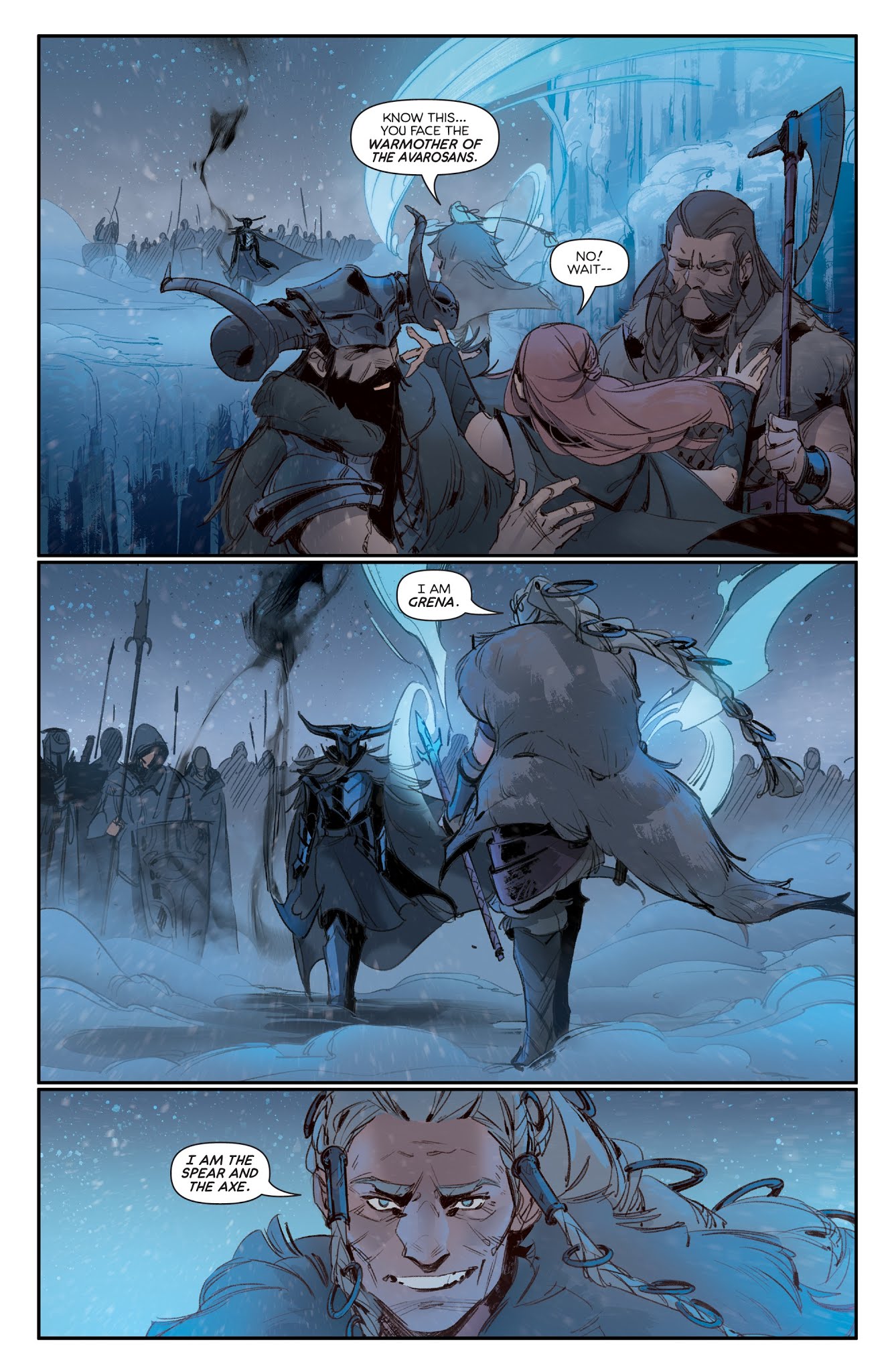 Read online League of Legends: Ashe: Warmother Special Edition comic -  Issue #2 - 8