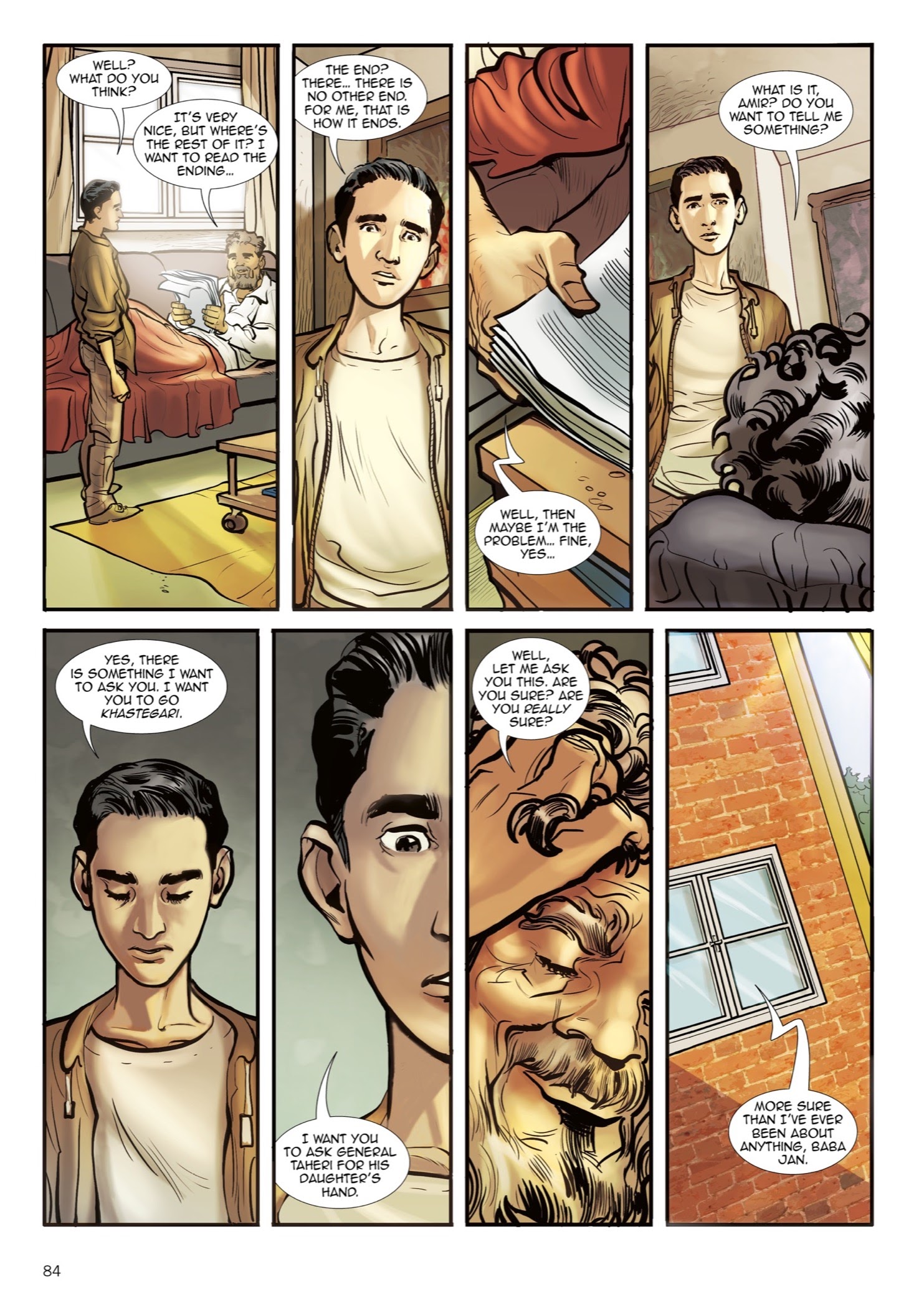 Read online The Kite Runner comic -  Issue # TPB - 85