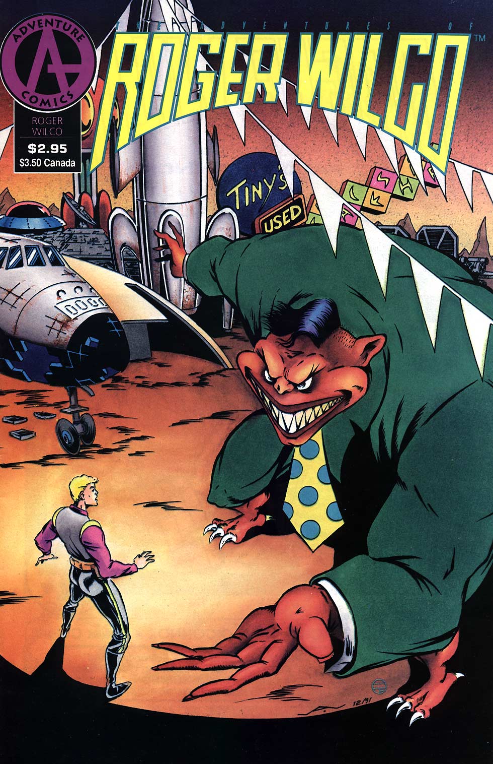 Read online Roger Wilco comic -  Issue #2 - 1