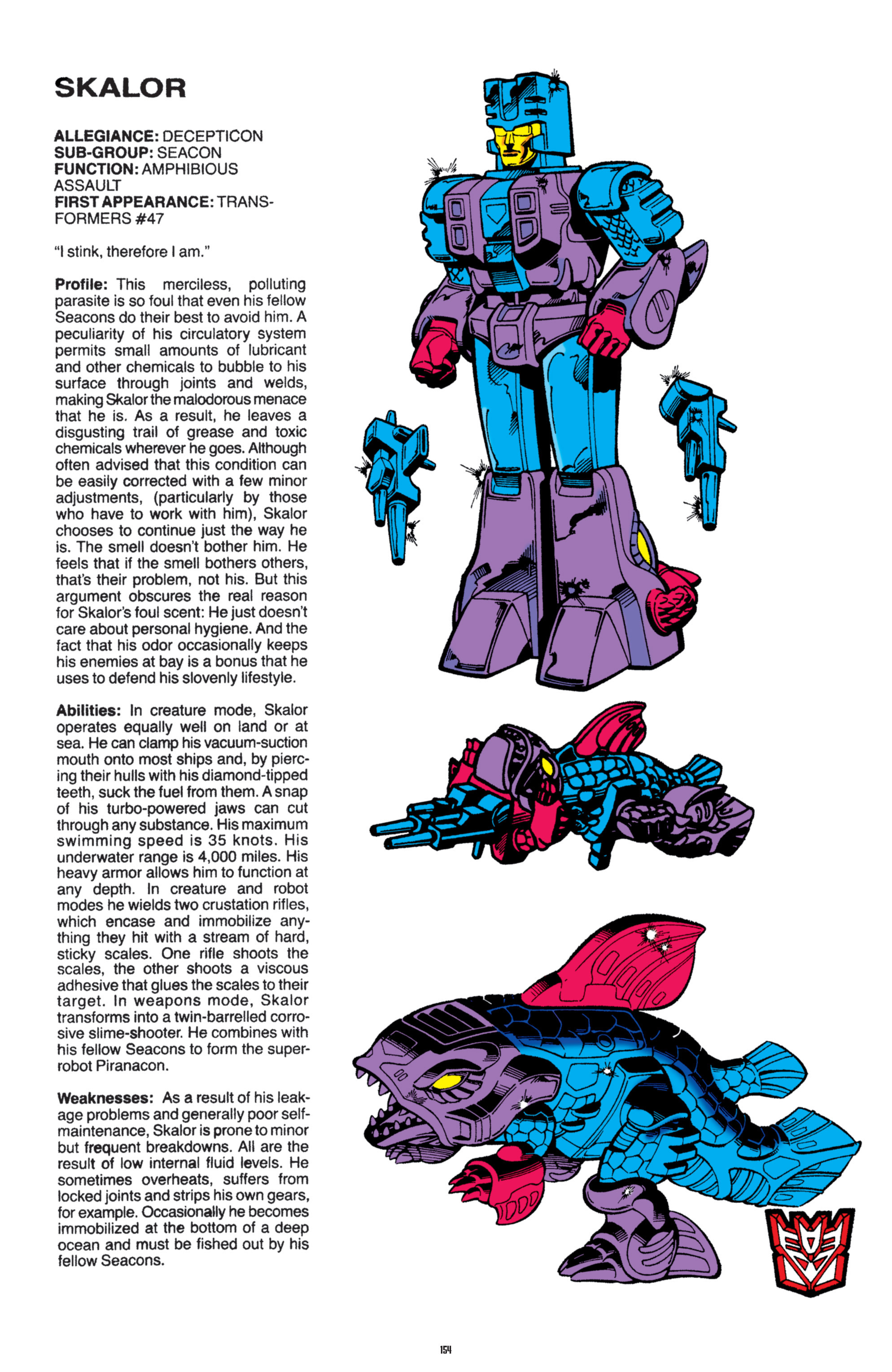 Read online The Transformers Classics comic -  Issue # TPB 8 - 152