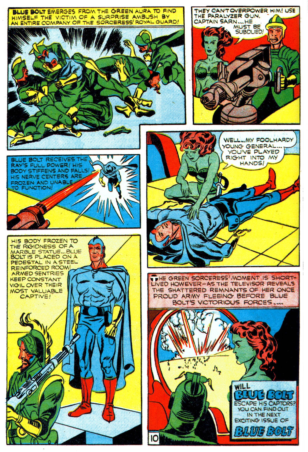 Read online Blue Bolt comic -  Issue # TPB - 60