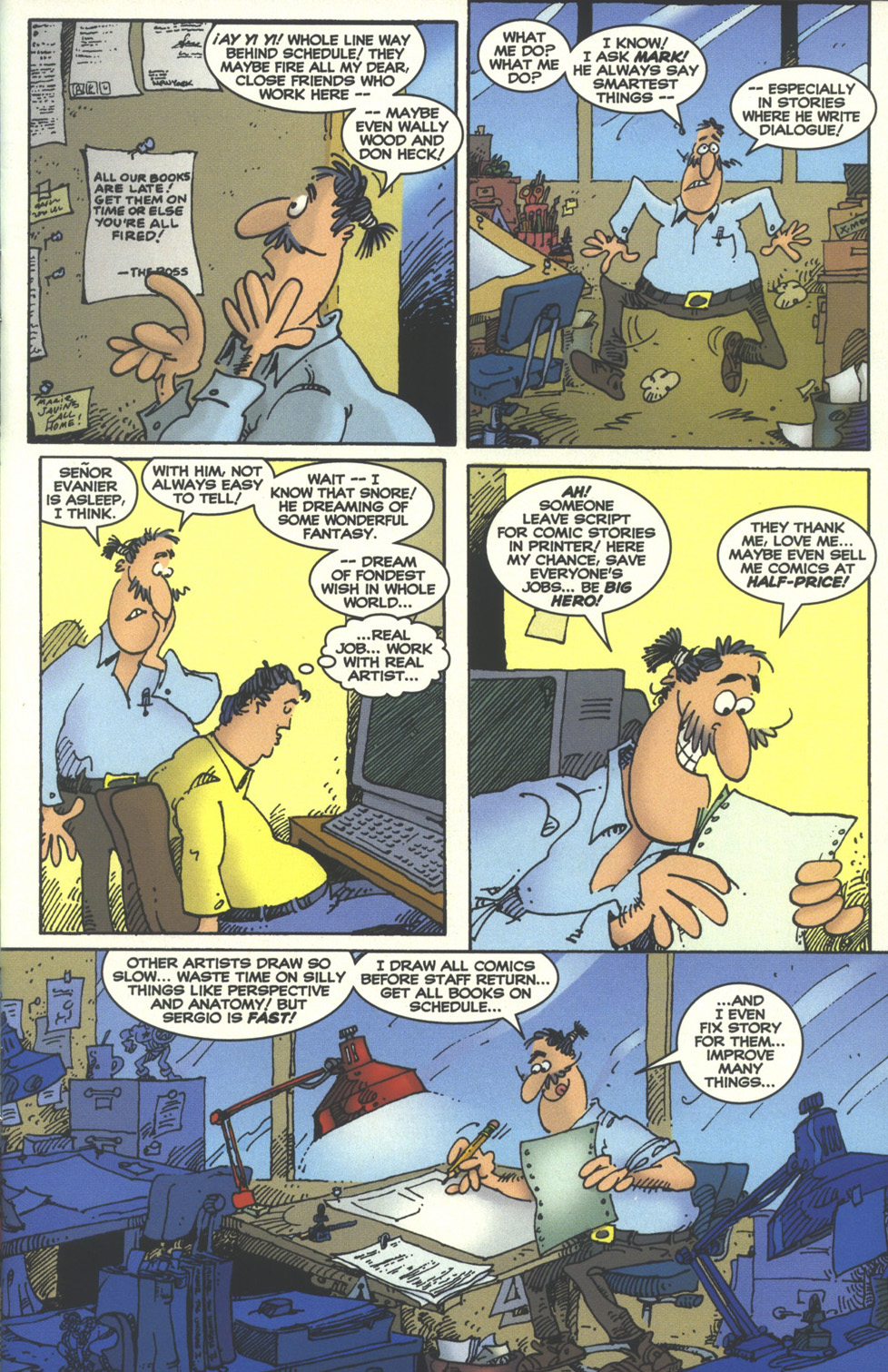 Read online Sergio Aragonés Massacres Marvel comic -  Issue # Full - 5