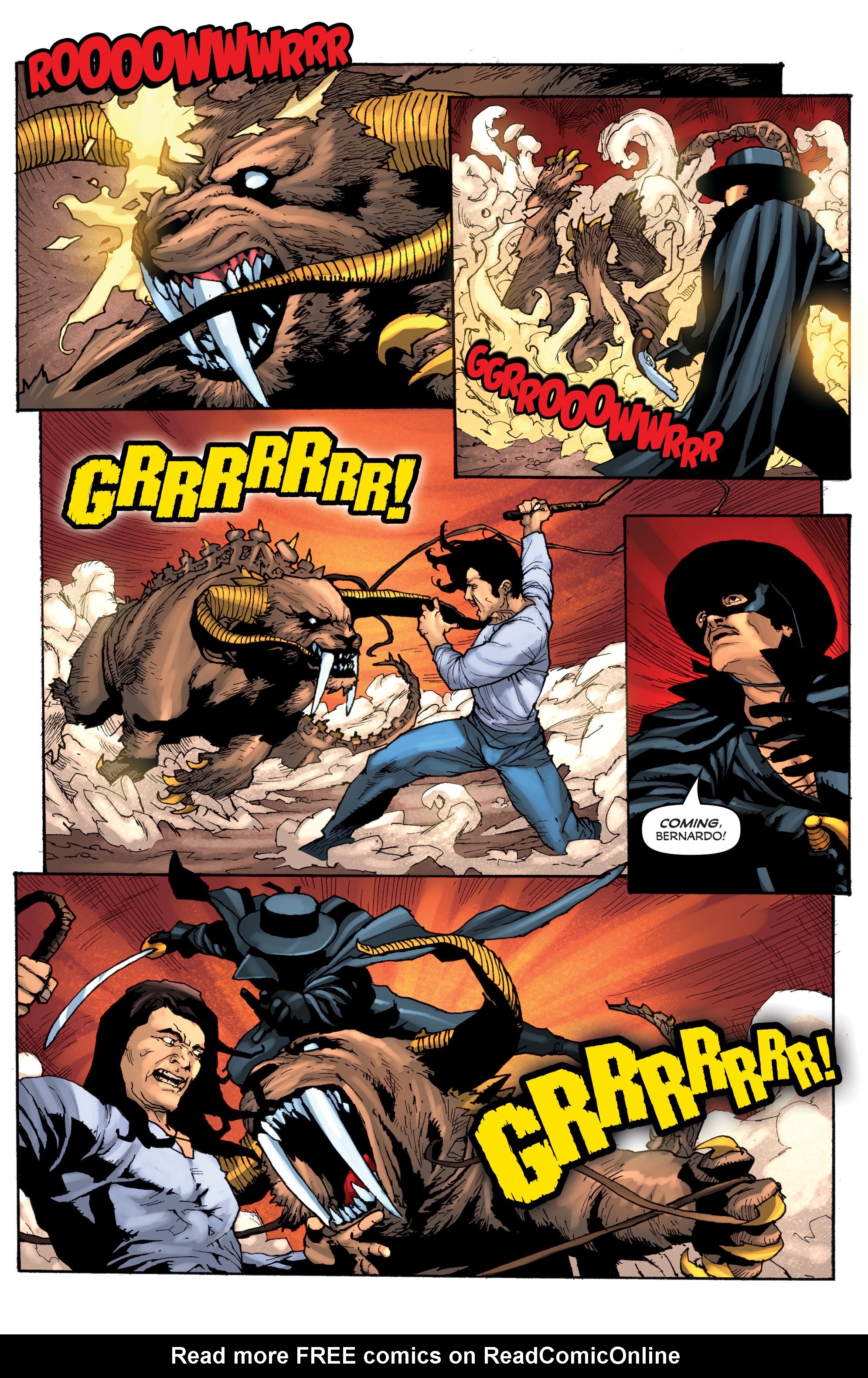 Read online Zorro: Swords of Hell comic -  Issue #3 - 6