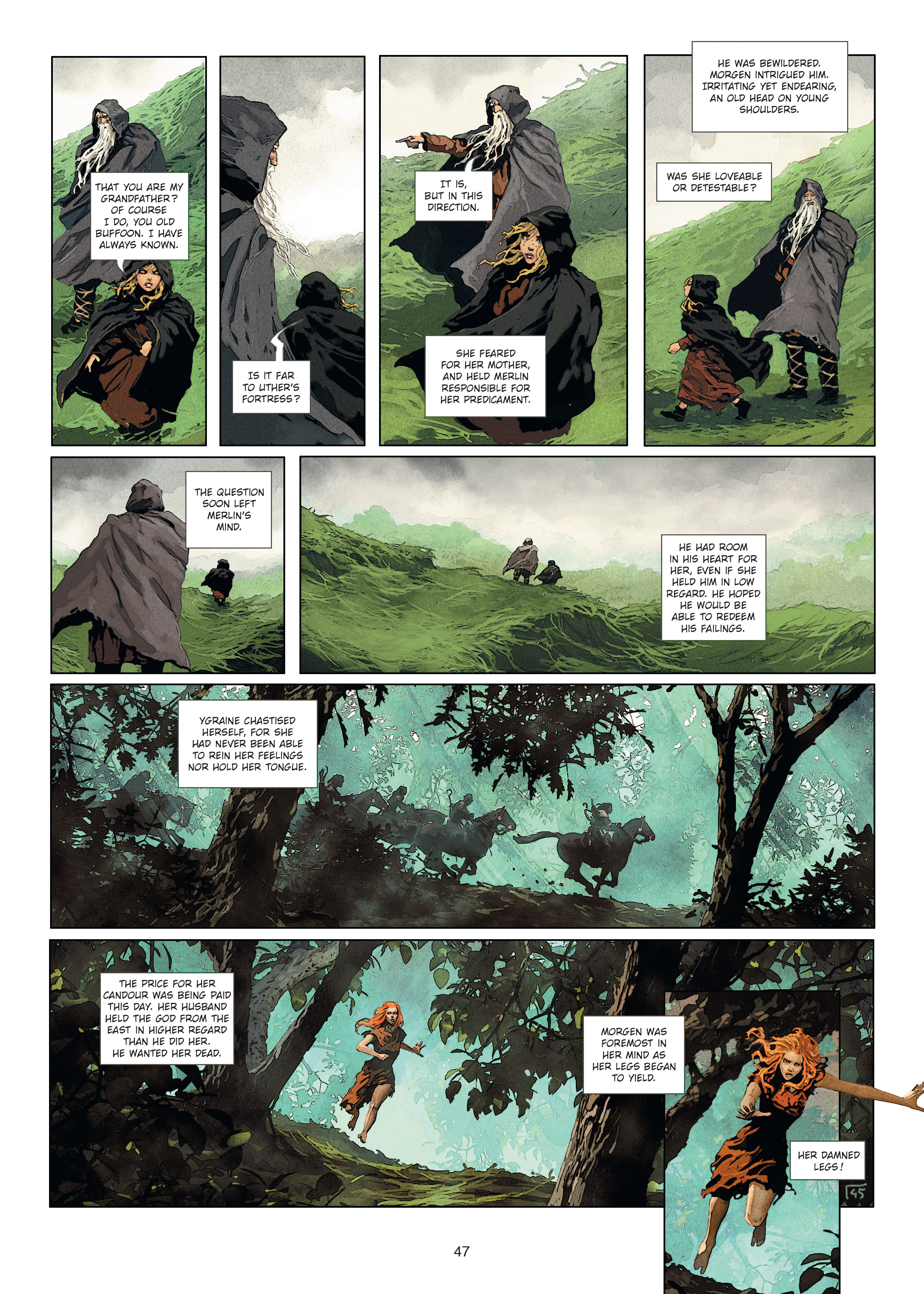 Read online Excalibur - The Chronicles comic -  Issue # TPB 1 - 46