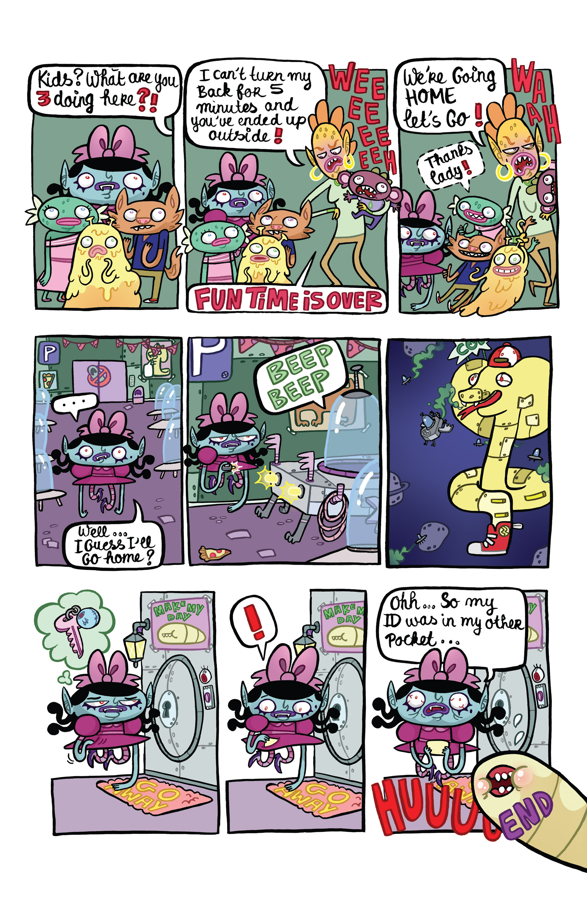 Read online The Adventures of Luna the Vampire comic -  Issue #3 - 14