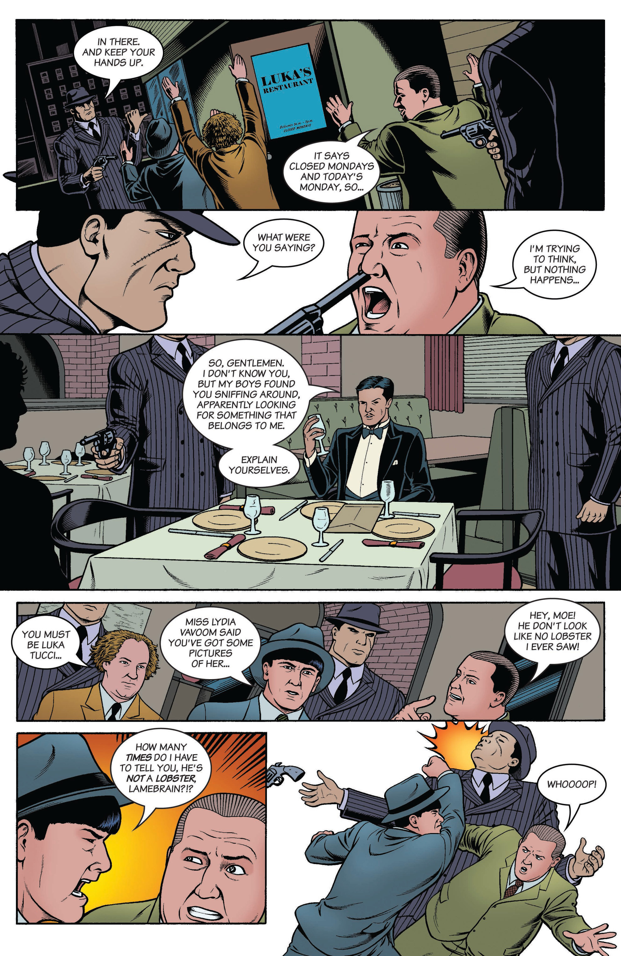 Read online The Three Stooges: The Boys Are Back comic -  Issue # Full - 17