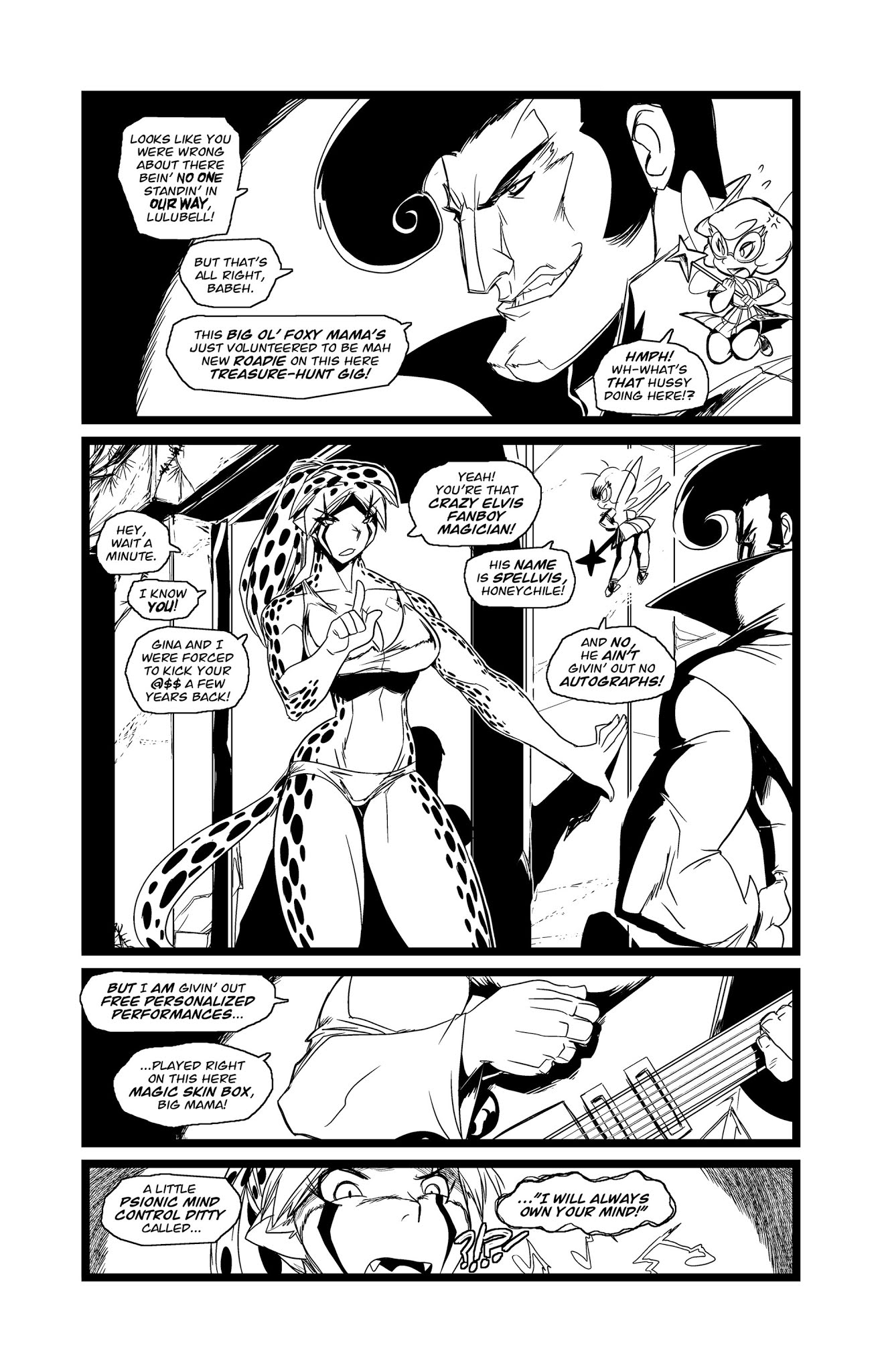 Read online Gold Digger: Spellvis Return of the King Special comic -  Issue # Full - 9