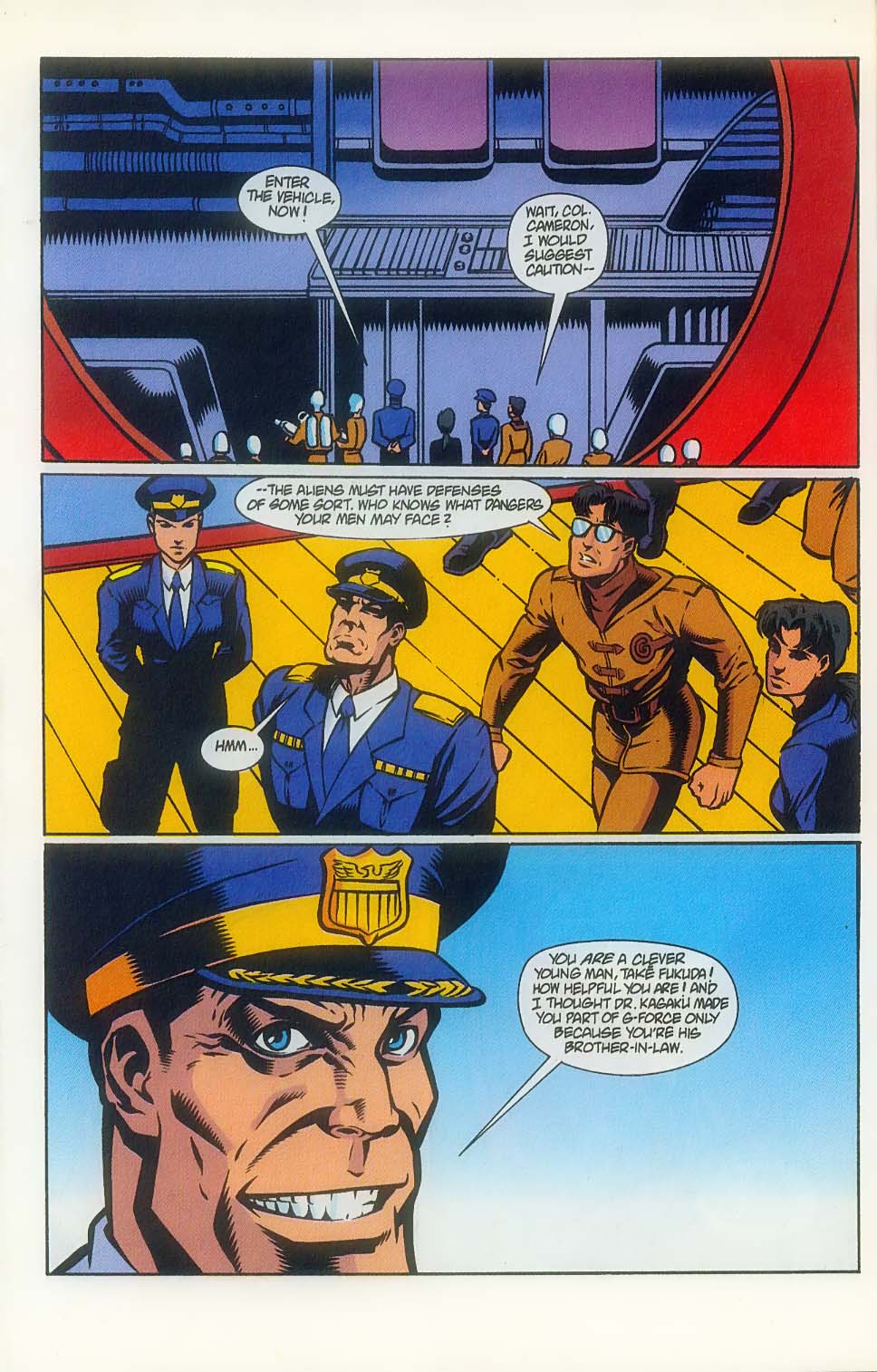 Read online Godzilla (1995) comic -  Issue #7 - 17