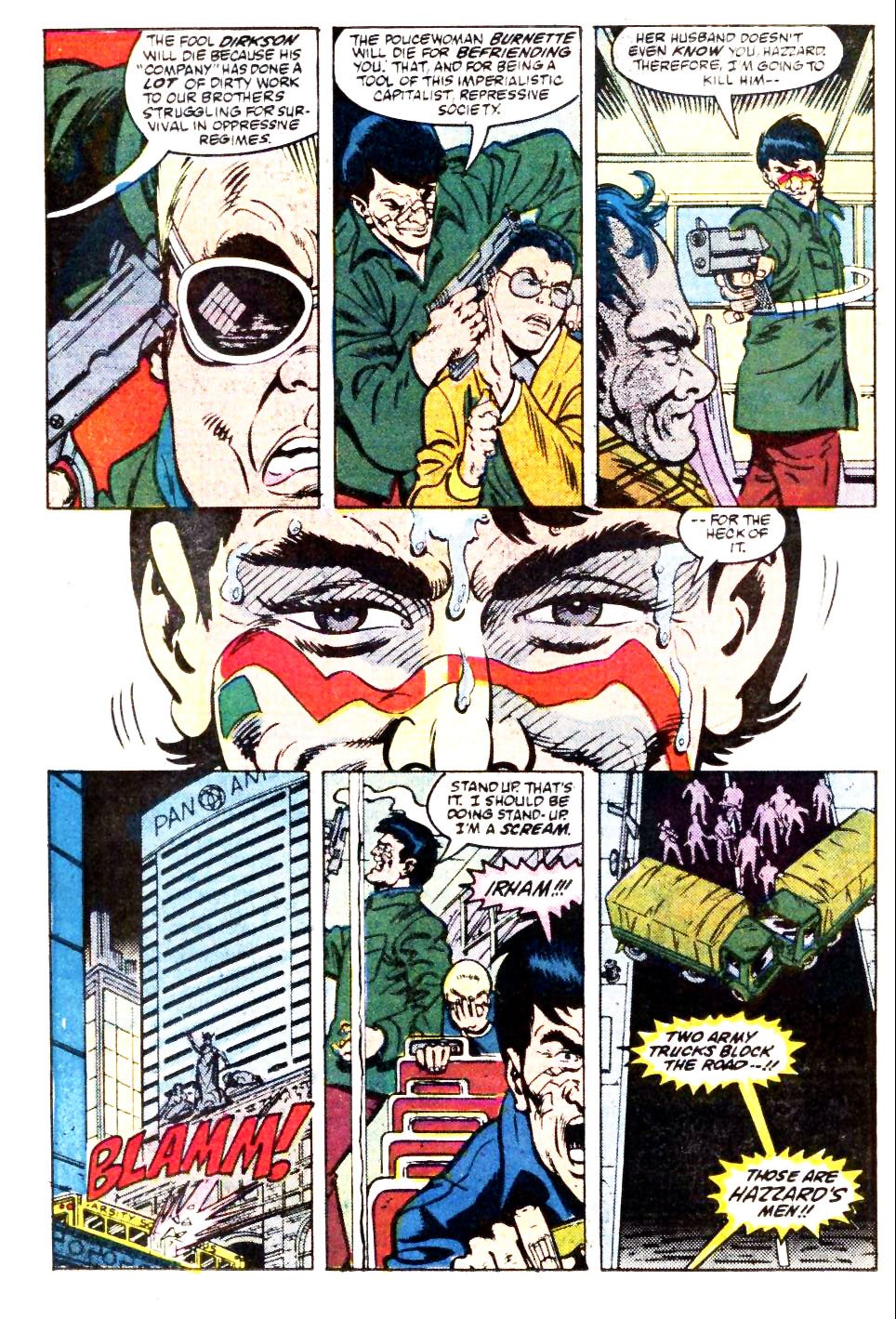 Read online Mark Hazzard: Merc comic -  Issue #4 - 19