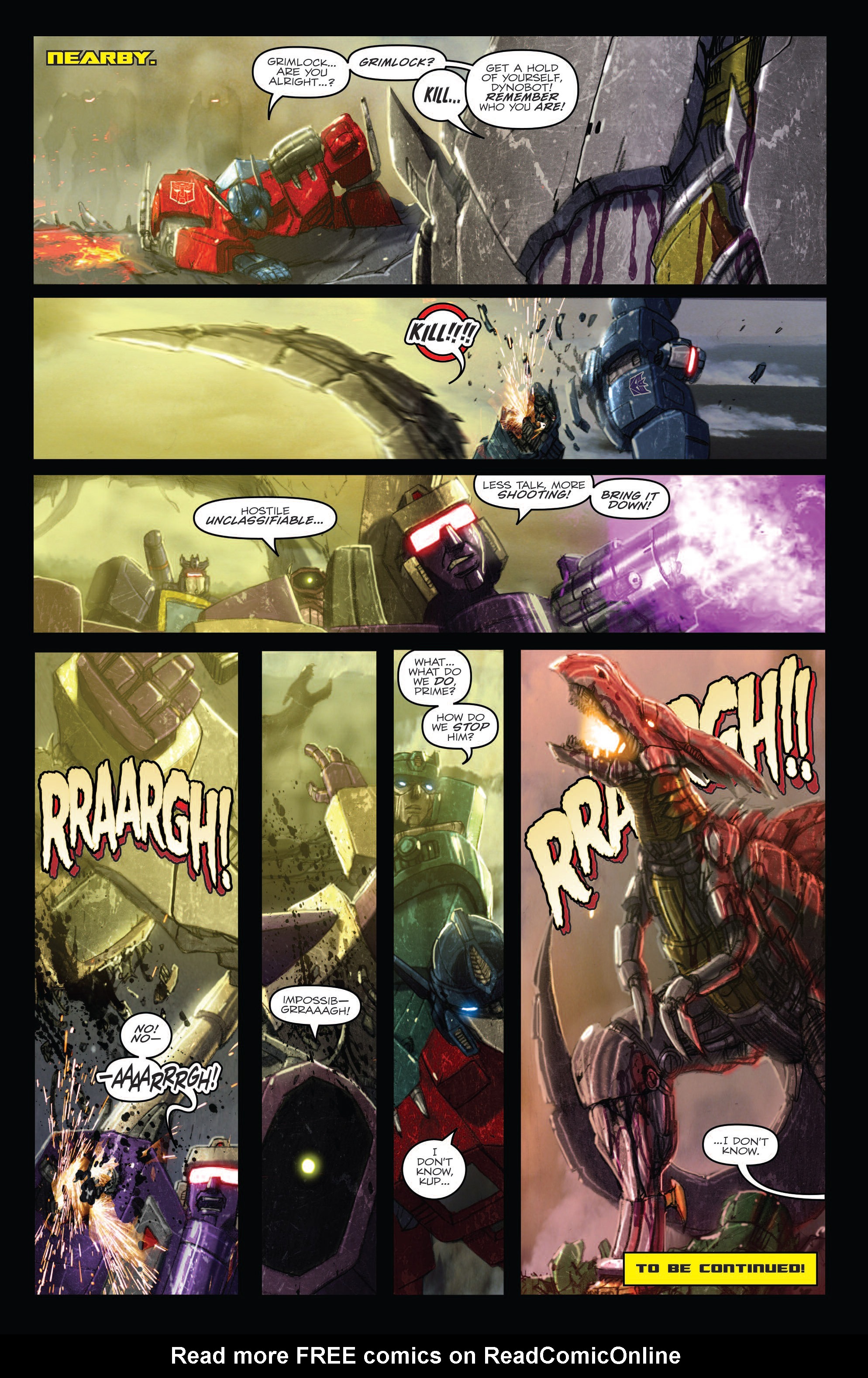 Read online The Transformers: Monstrosity comic -  Issue #8 - 10