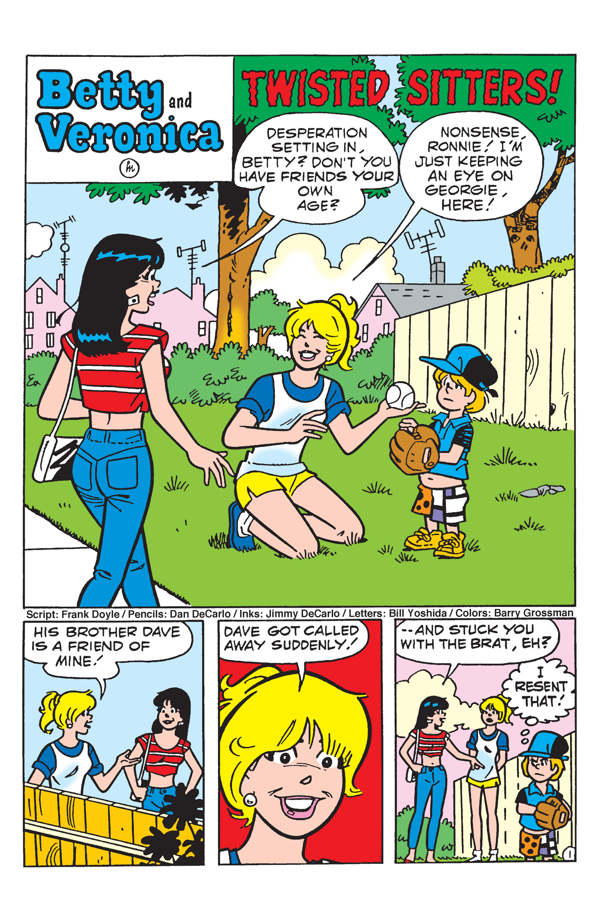Read online B&V Friends Adventures In Babysitting comic -  Issue # TPB - 116