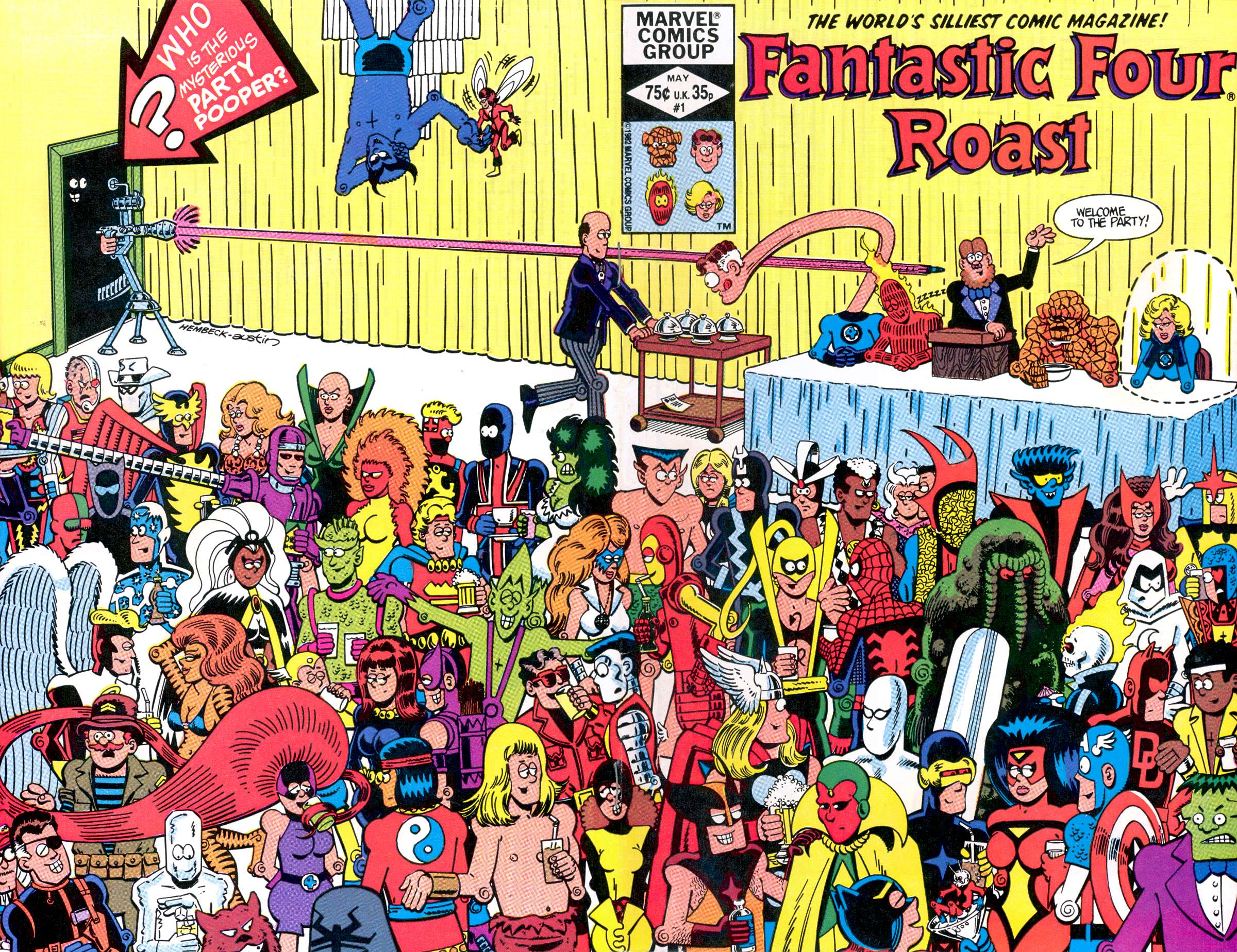 Read online Fantastic Four Roast comic -  Issue # Full - 1
