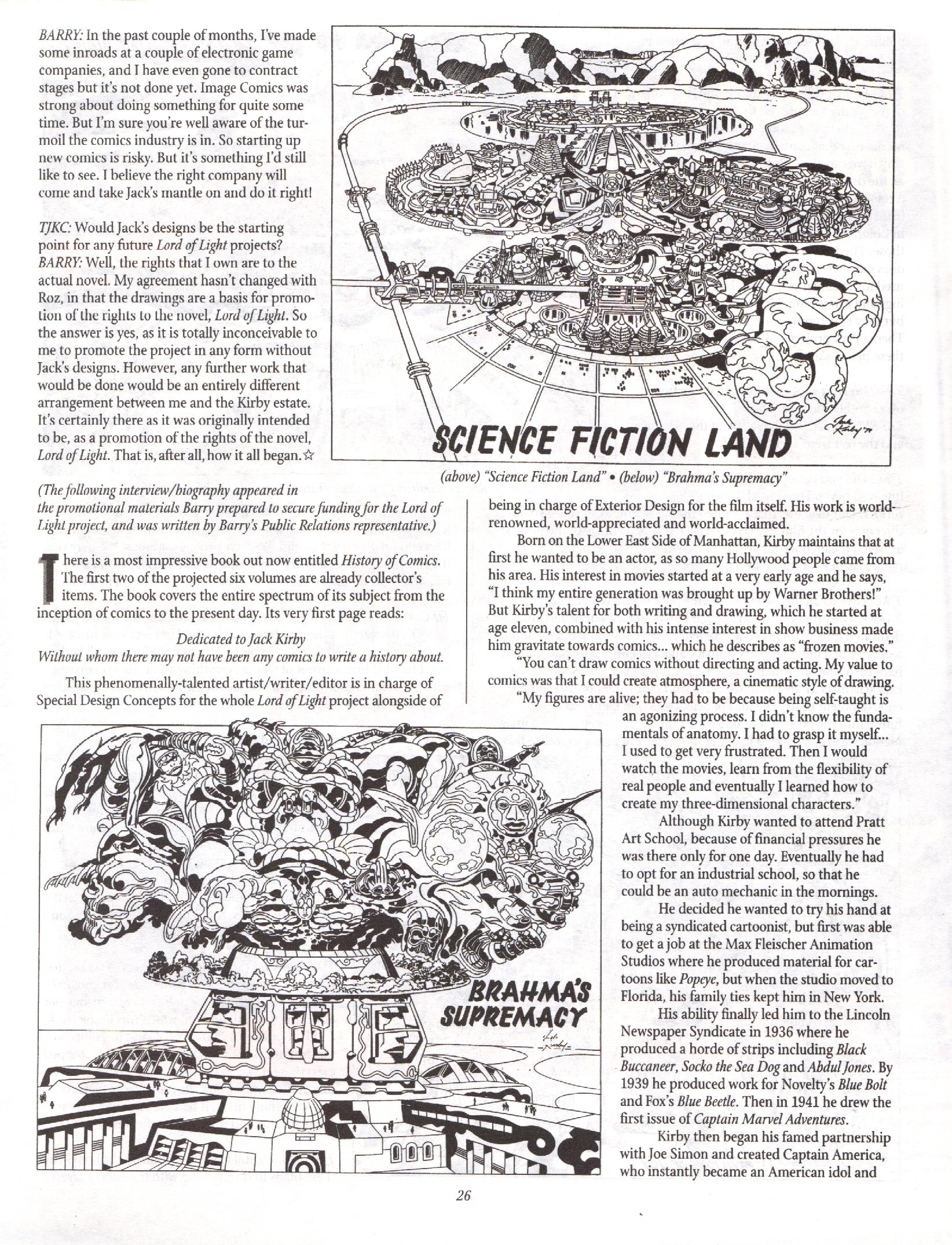 Read online The Jack Kirby Collector comic -  Issue #11 - 26