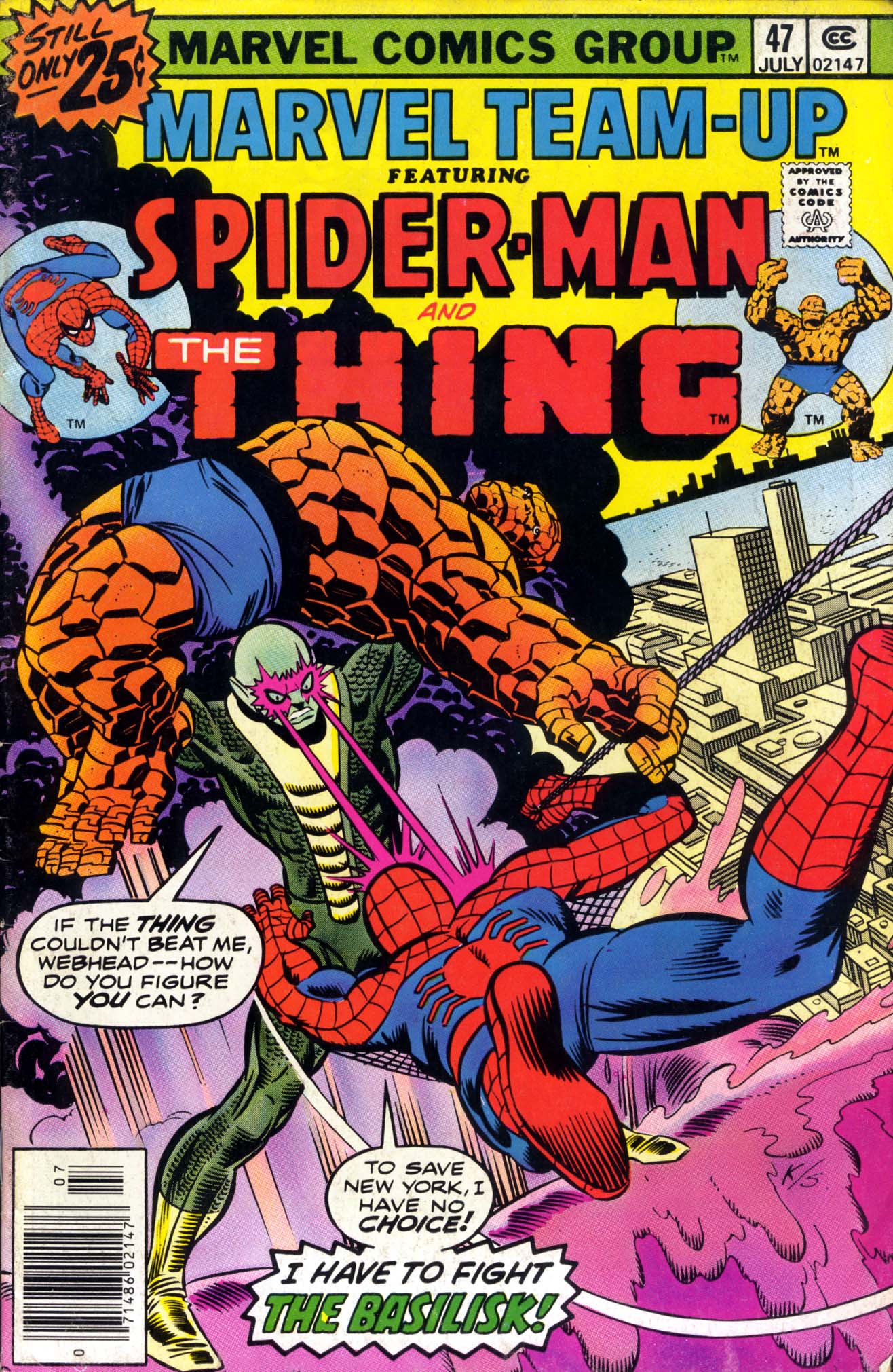 Read online Marvel Team-Up (1972) comic -  Issue #47 - 1