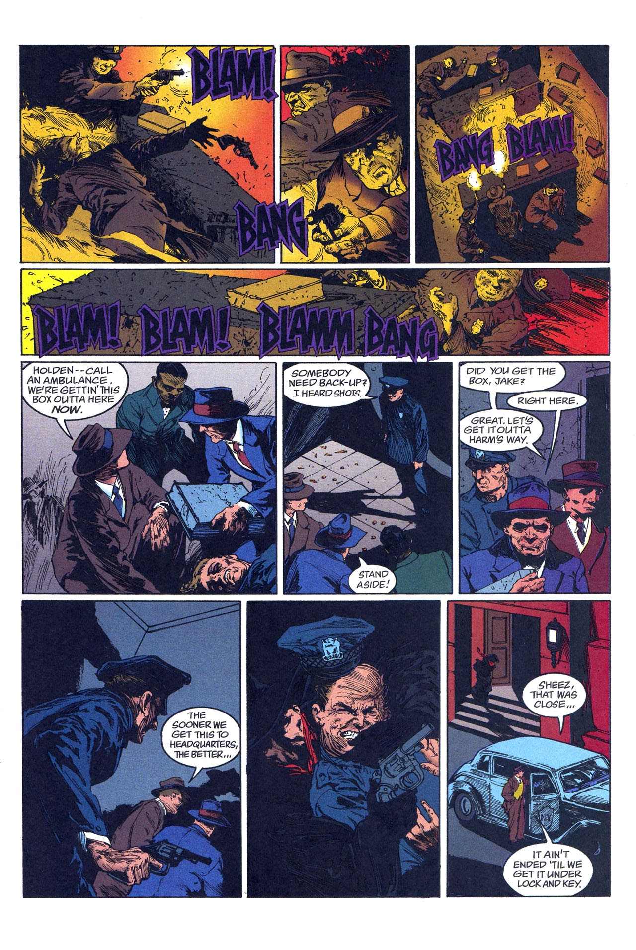 Read online The Shadow: Hell's Heat Wave comic -  Issue #3 - 5