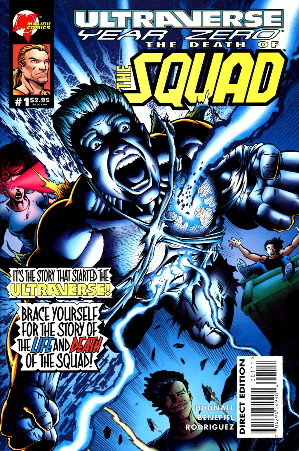 Read online Ultraverse Year Zero: Death of the Squad comic -  Issue #1 - 1