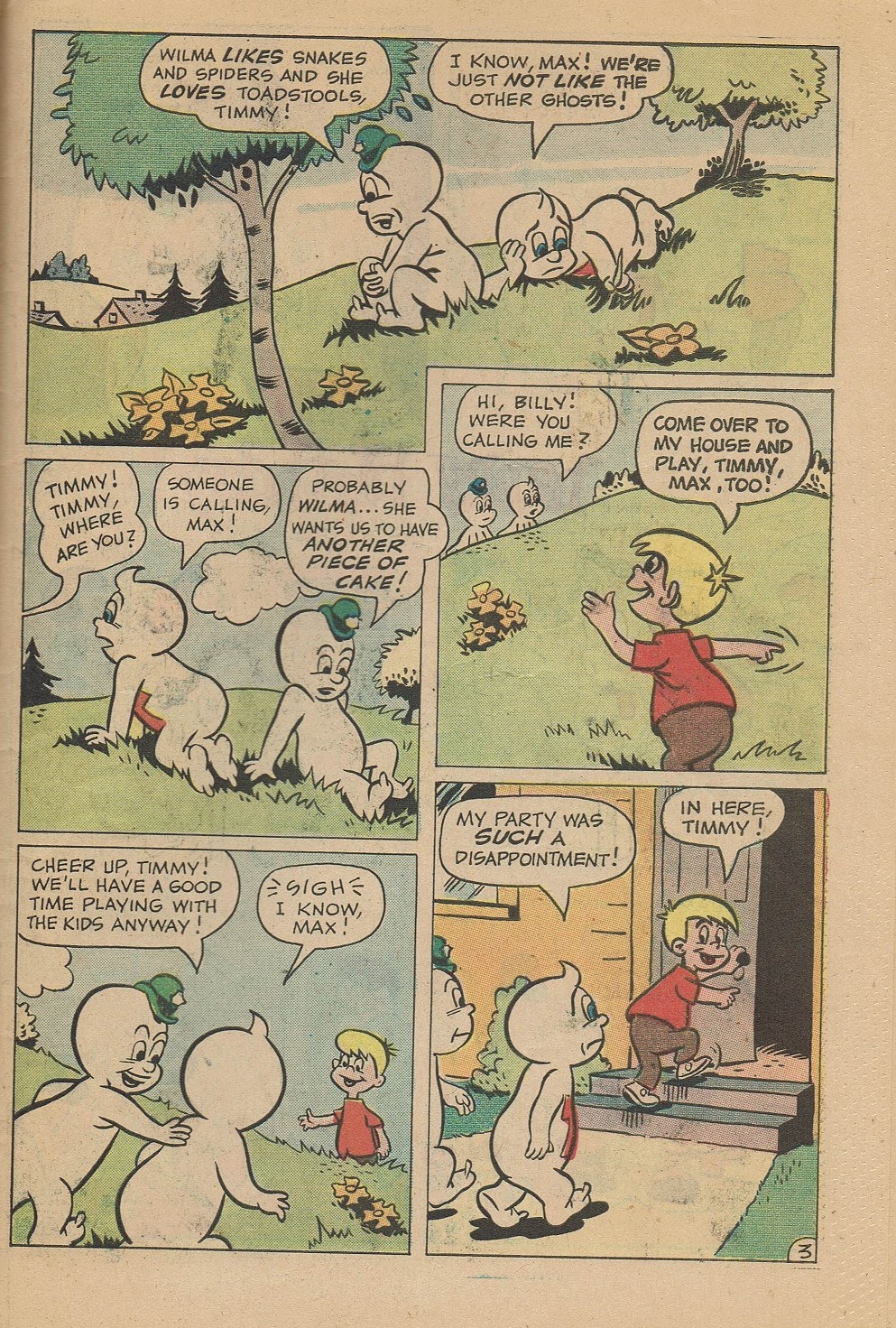 Read online Timmy the Timid Ghost comic -  Issue #21 - 31