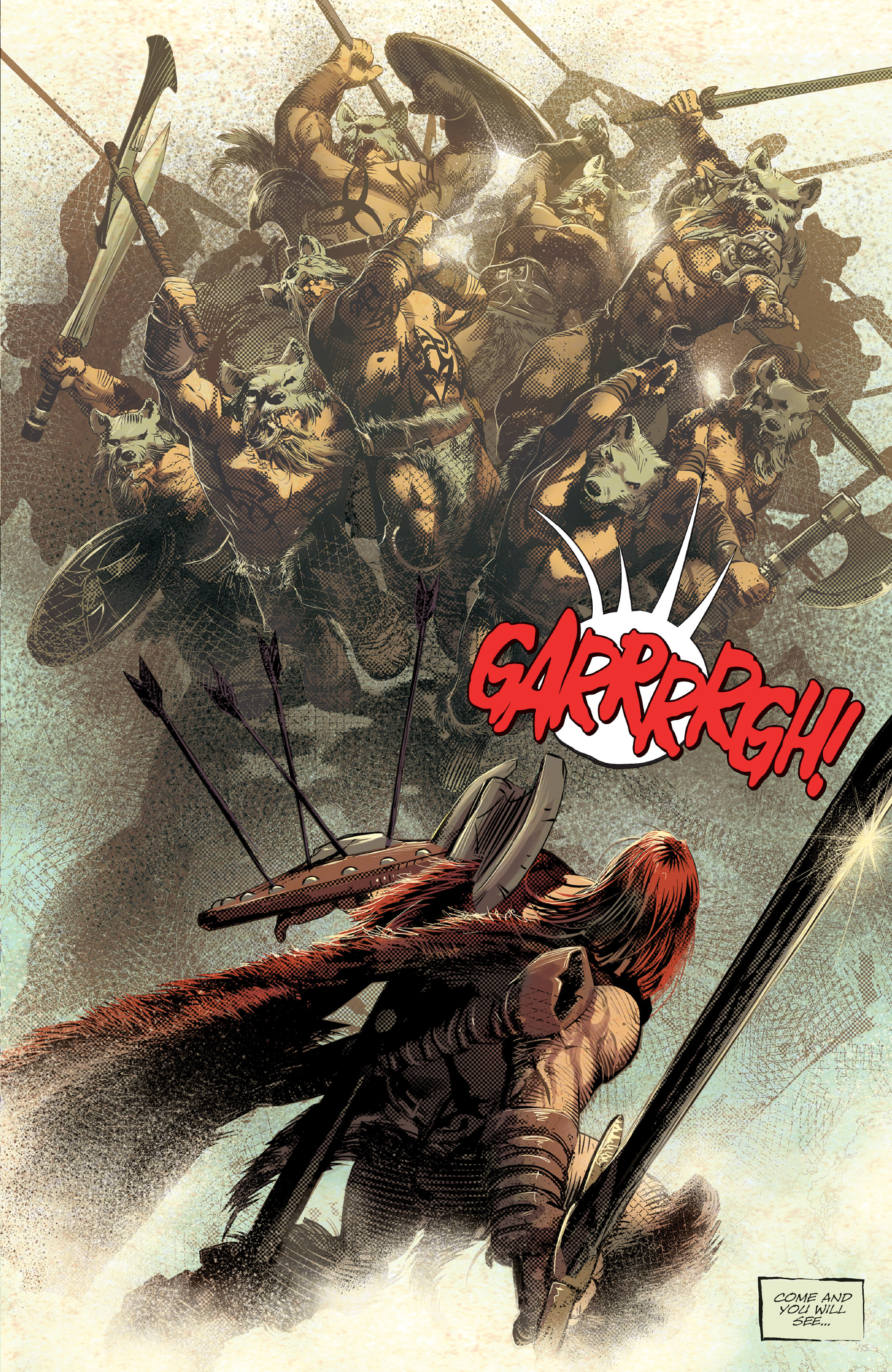 Read online Berserker Unbound comic -  Issue #1 - 13