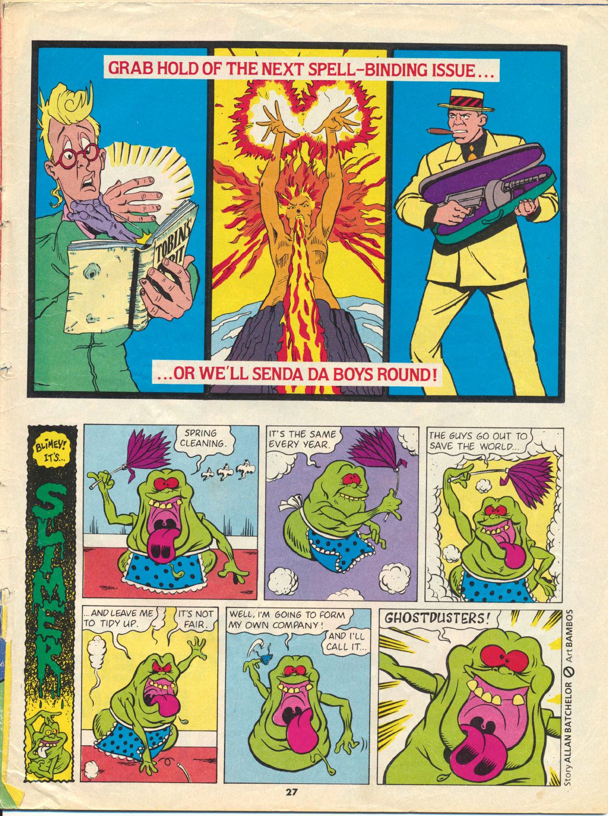 Read online The Real Ghostbusters comic -  Issue #15 - 27