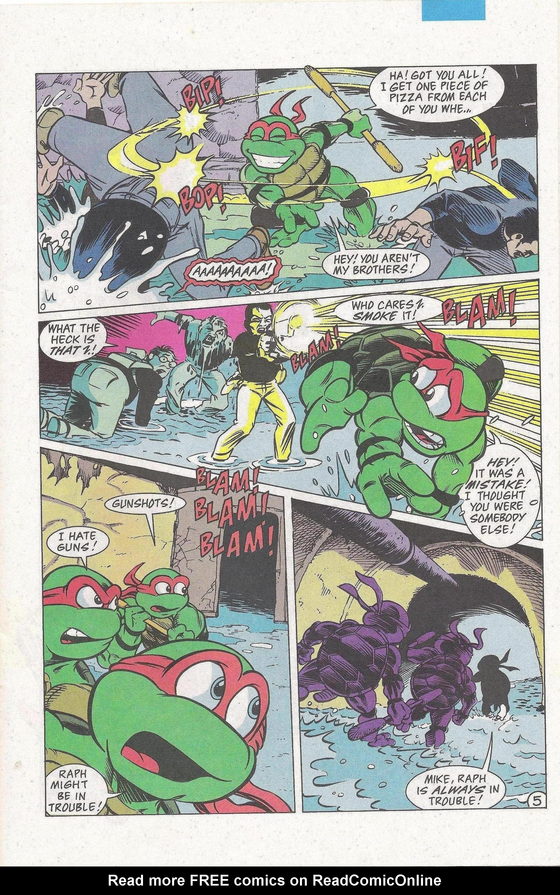 Read online Teenage Mutant Ninja Turtles Adventures (1989) comic -  Issue #58 - 7