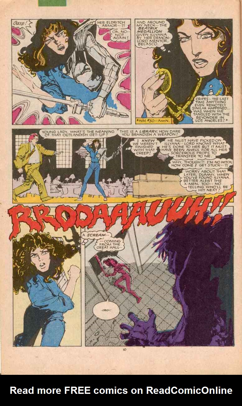 Read online The New Mutants comic -  Issue #36 - 11