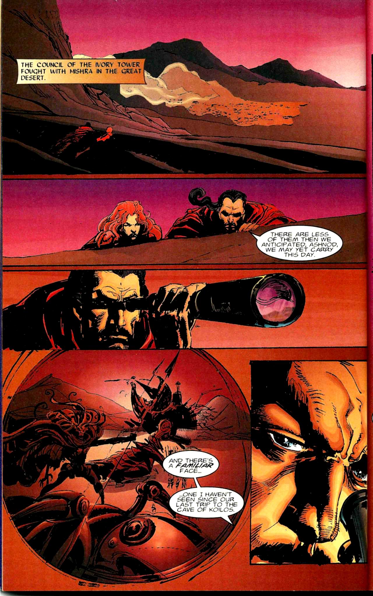 Read online Urza-Mishra War on the World of Magic: The Gathering comic -  Issue #2 - 35